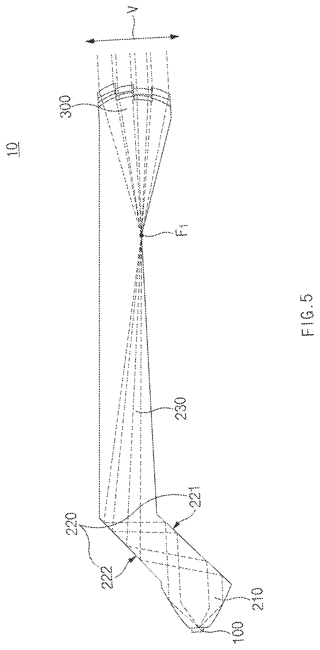 Patent US12359786 Figure 7 – Lamp for vehicle and vehicle including the same