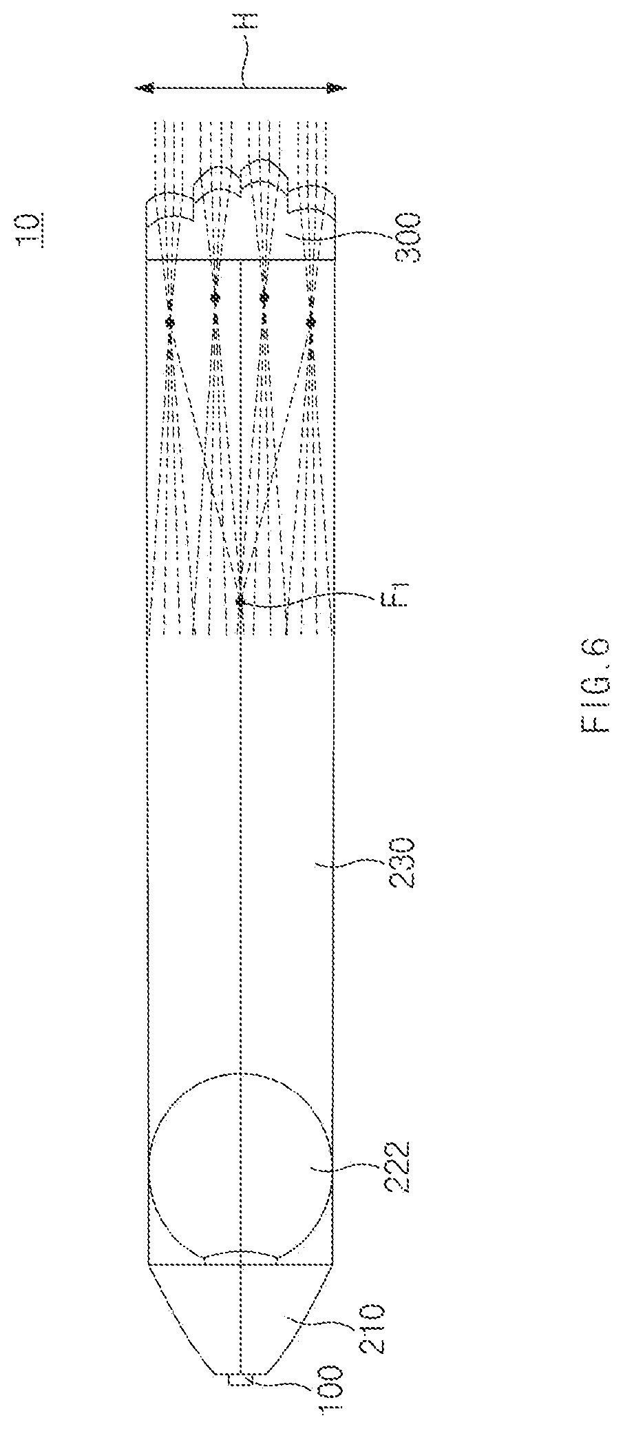 Patent US12359786 Figure 8 – Lamp for vehicle and vehicle including the same