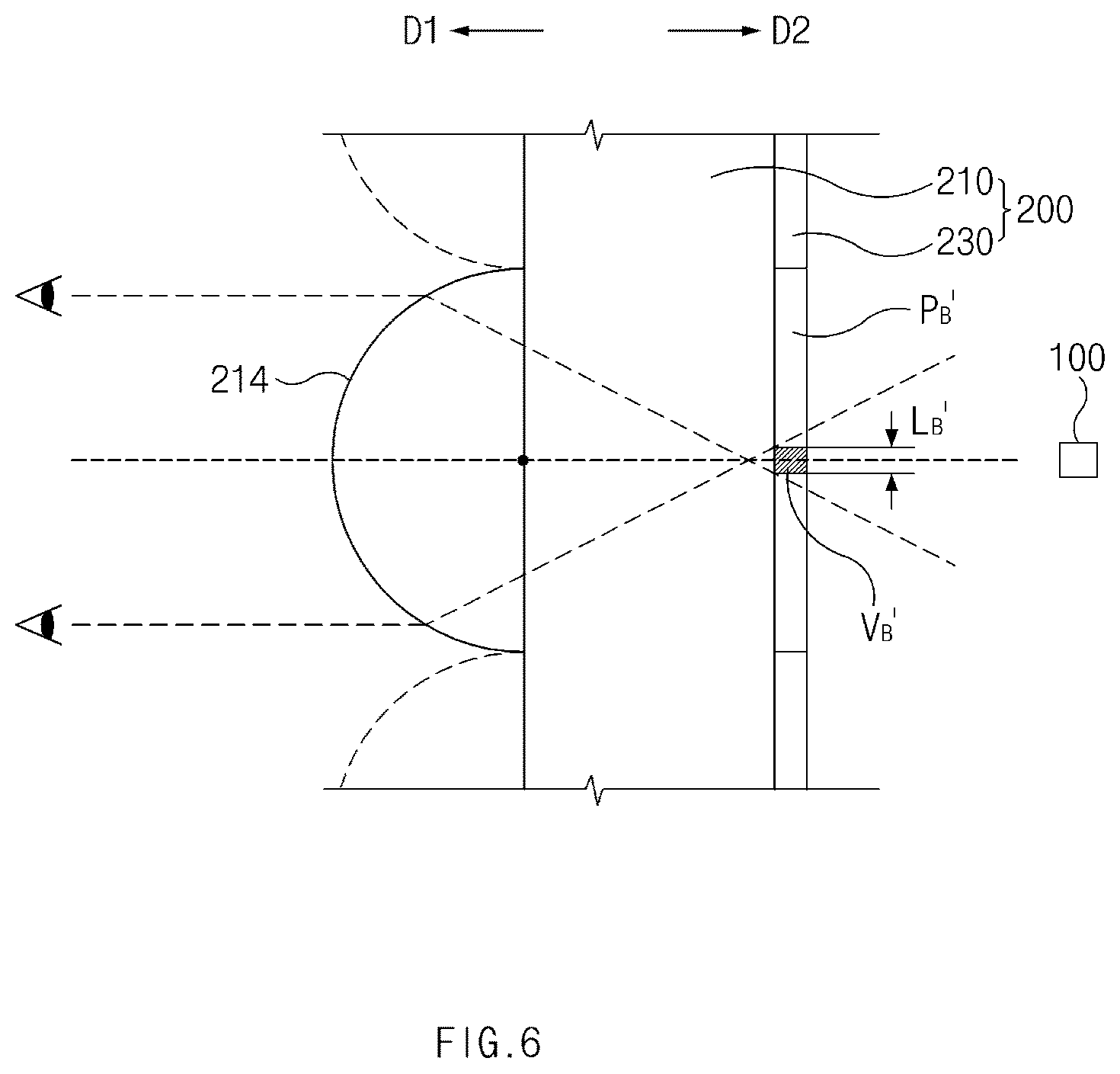 Patent US12359788 Figure 6 – Lens sheet with different viewing angles and lamp for vehicle