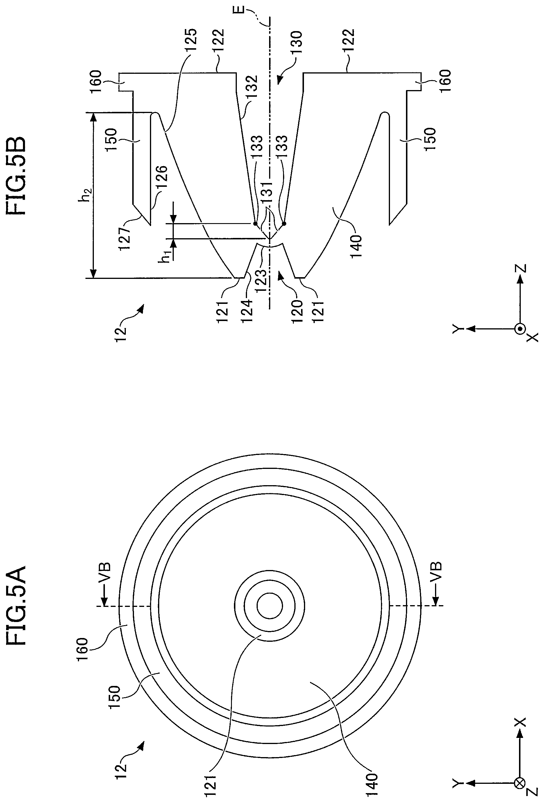 Patent US12359791 Figure 5 – Optical lens and lighting device