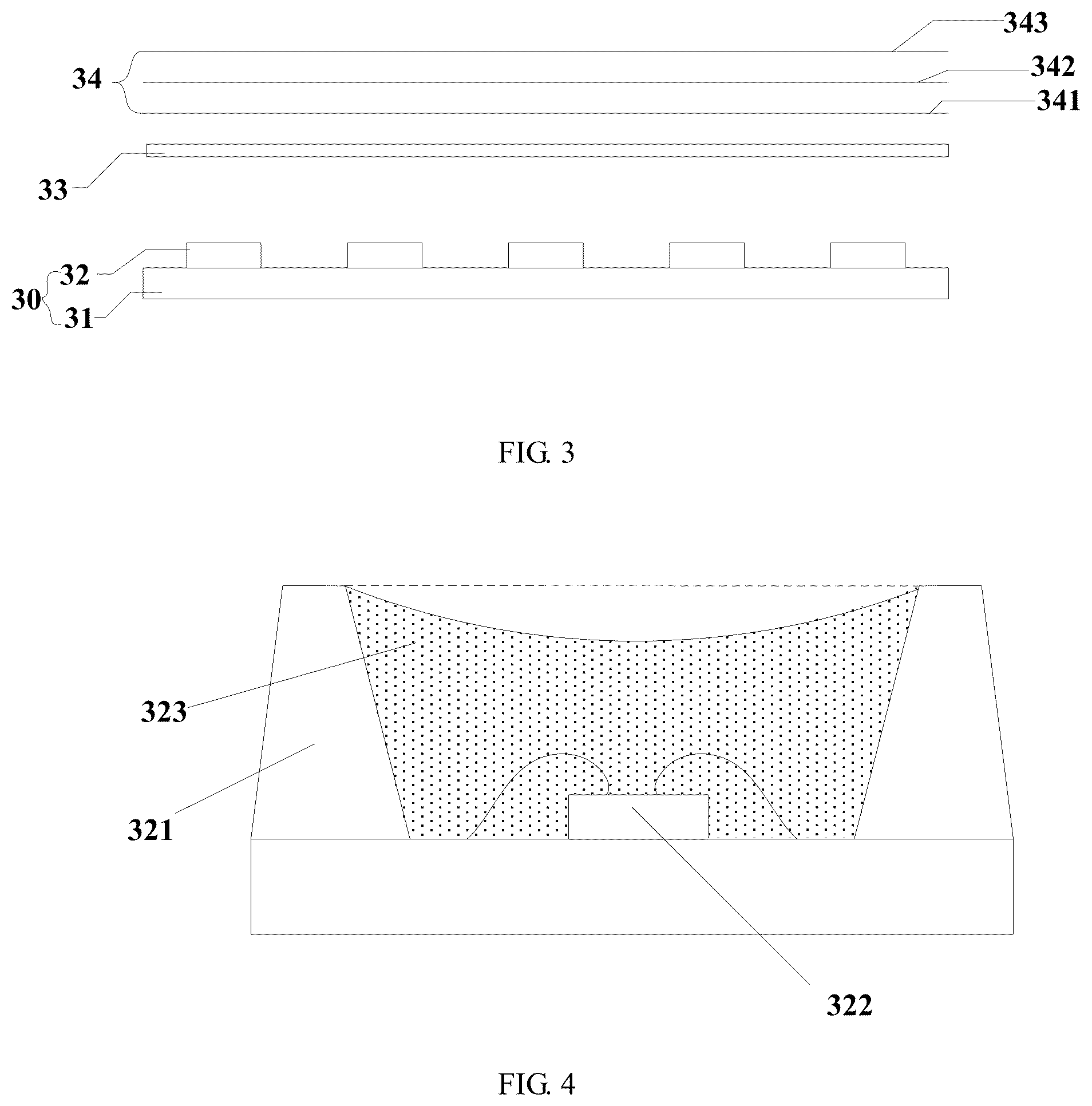 Patent US12359792 Figure 2 – Display backlight having LEDs with transparent frame