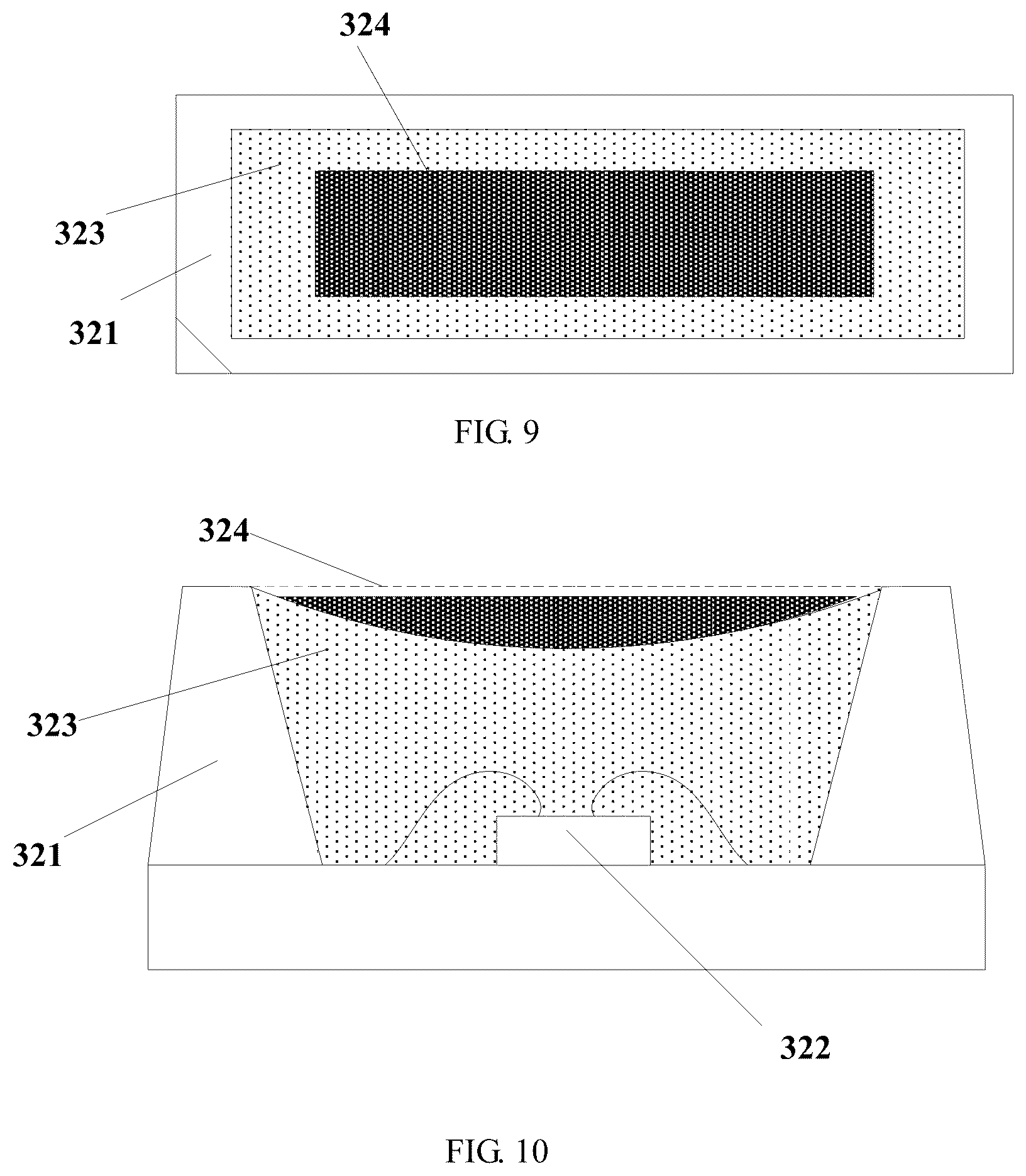 Patent US12359792 Figure 5 – Display backlight having LEDs with transparent frame