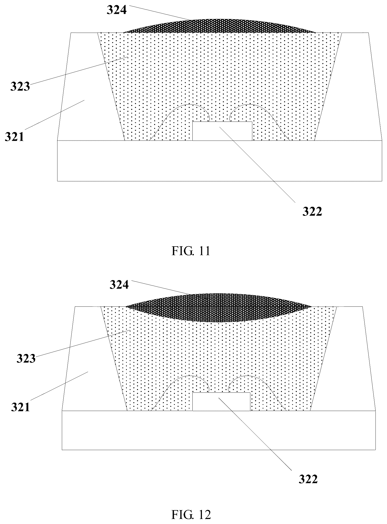 Patent US12359792 Figure 6 – Display backlight having LEDs with transparent frame
