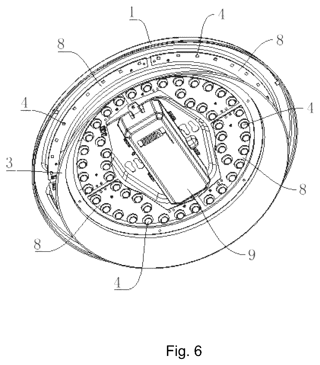 Patent US12359793 Figure 6 – Lighting apparatus