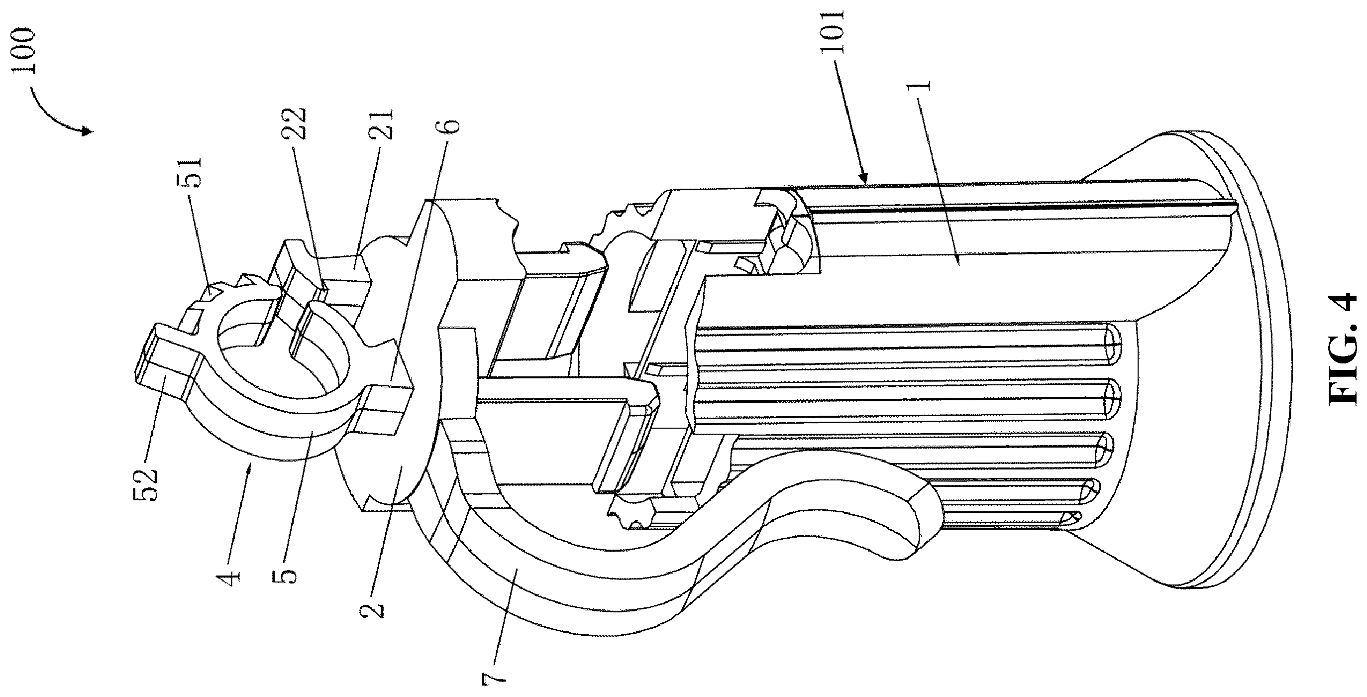 Patent US12359797 Figure 4 – String lamp structure