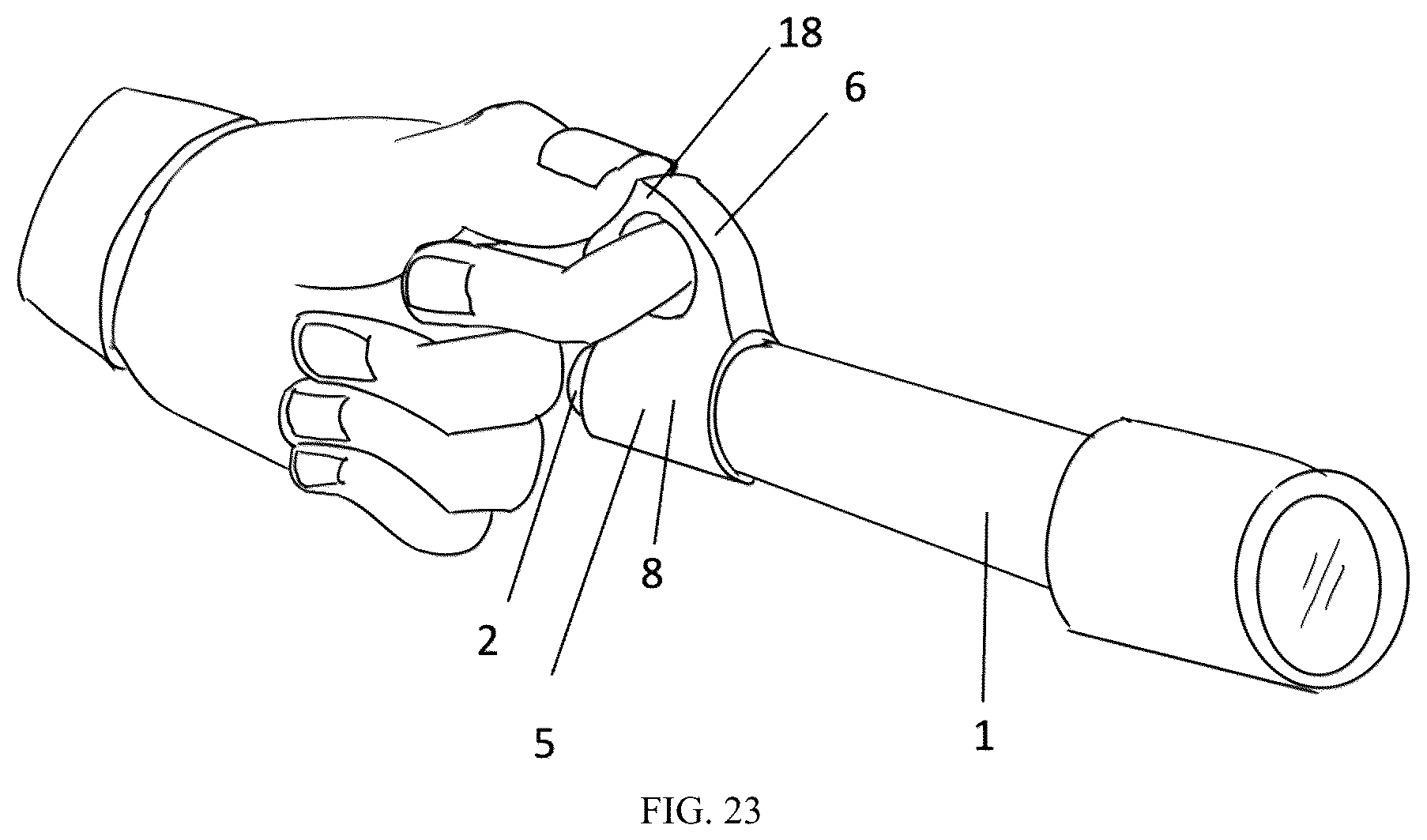 Patent US12359798 Figure 12 – Tactical flashlight accessories