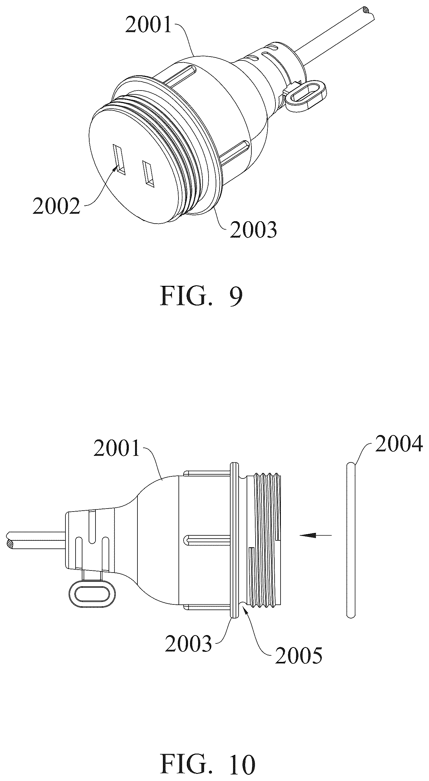 Patent US12359801 Figure 7 – Light string with waterproof structure