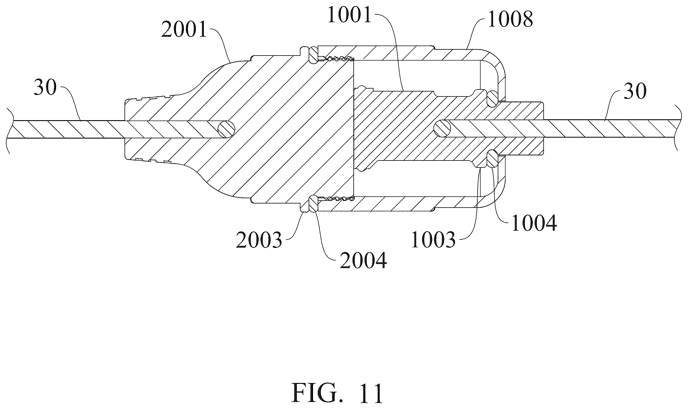 Patent US12359801 Figure 8 – Light string with waterproof structure