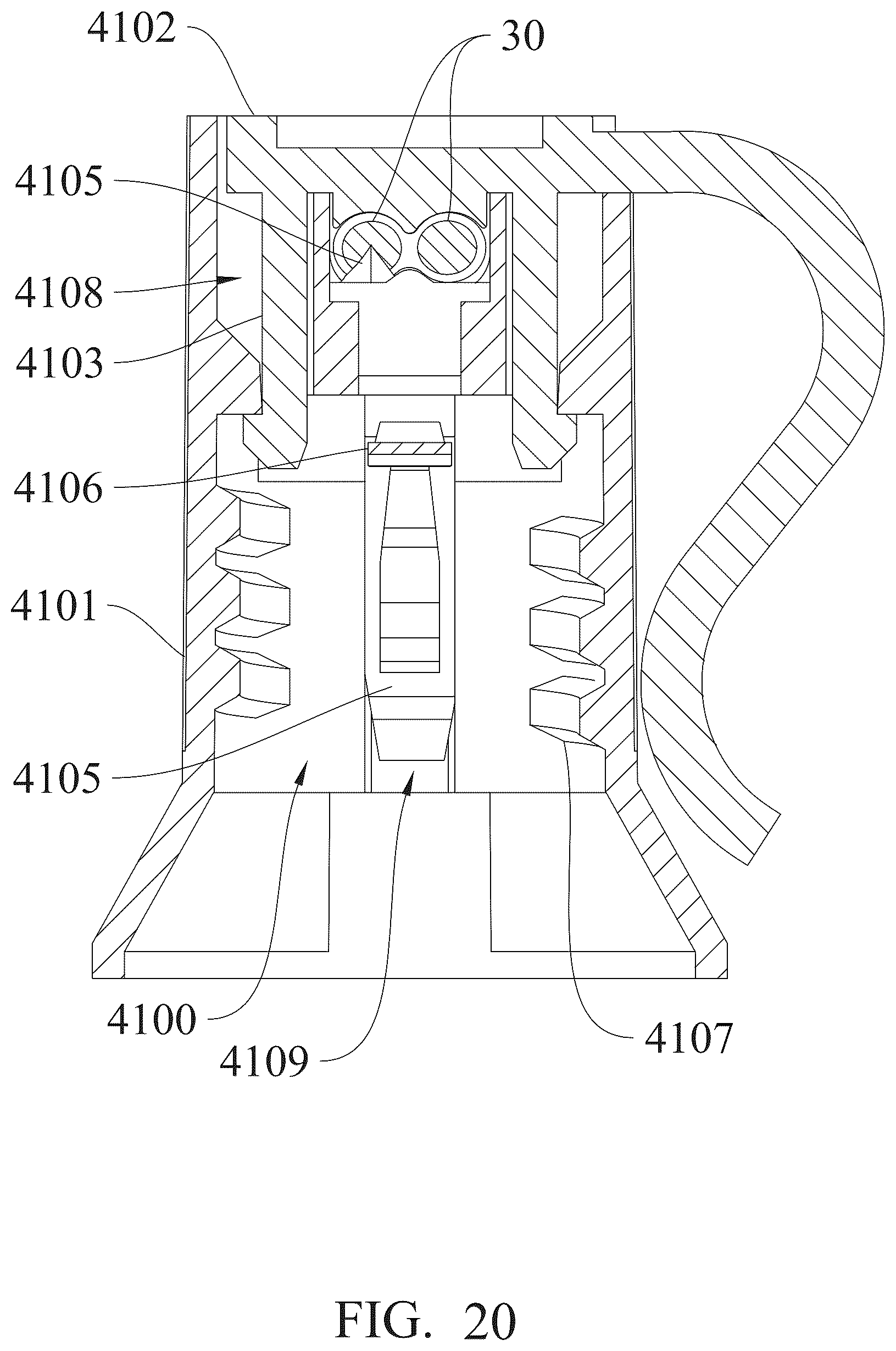 Patent US12359801 Figure 15 – Light string with waterproof structure