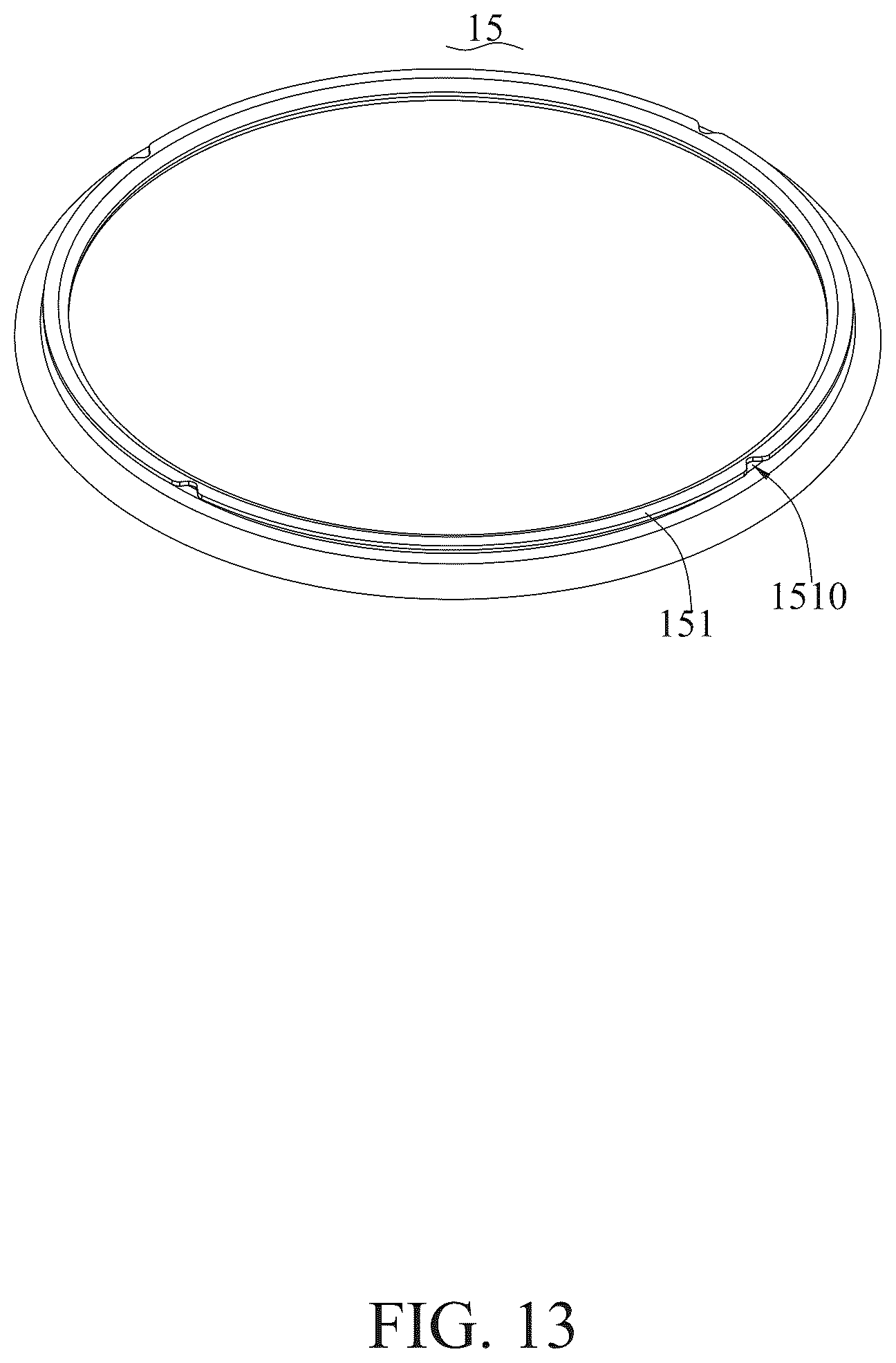 Patent US12359802 Figure 13 – Fan ceiling lamp