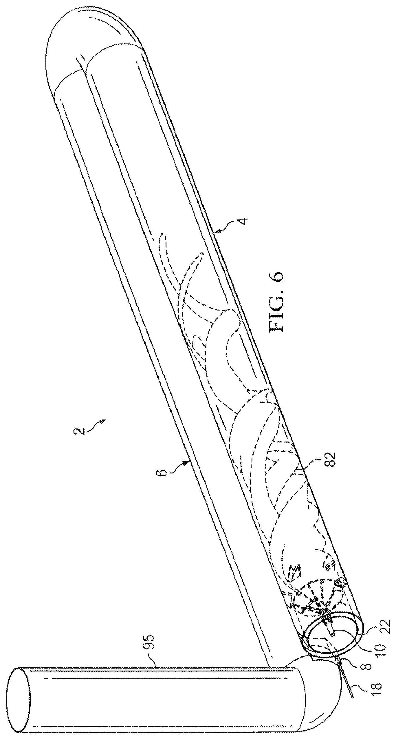 Patent US12359803 Figure 6 – Cylindrical burner apparatus and method