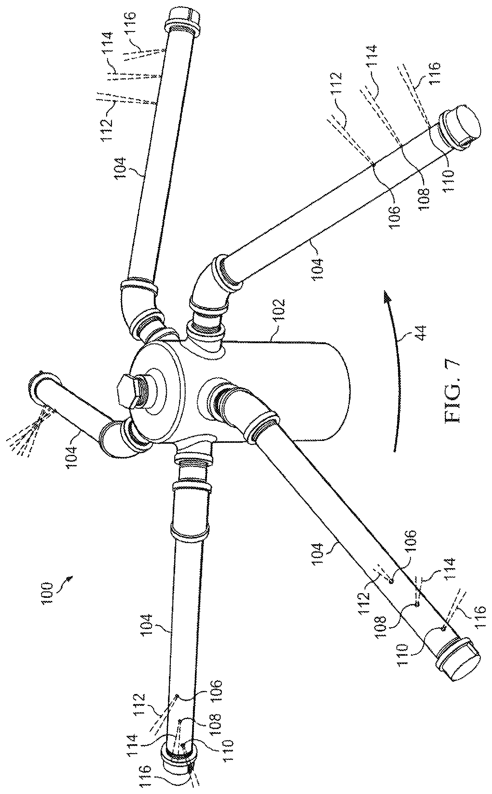 Patent US12359803 Figure 7 – Cylindrical burner apparatus and method