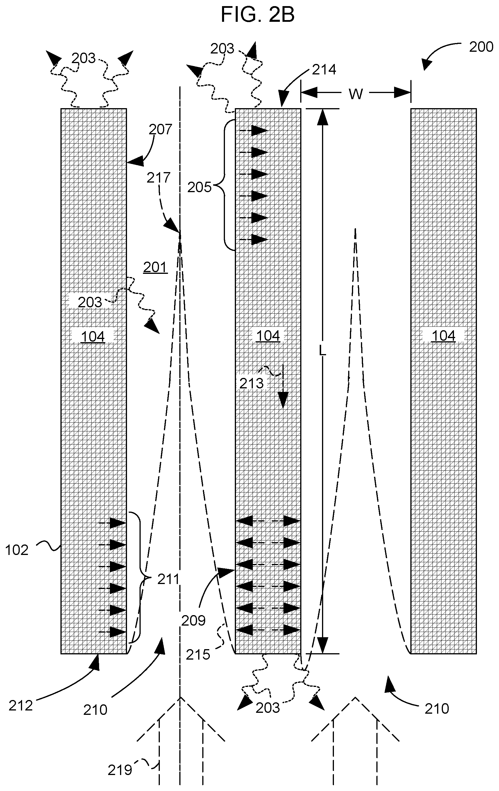 Patent US12359804 Figure 3 – Burner system with discrete transverse flame stabilizers