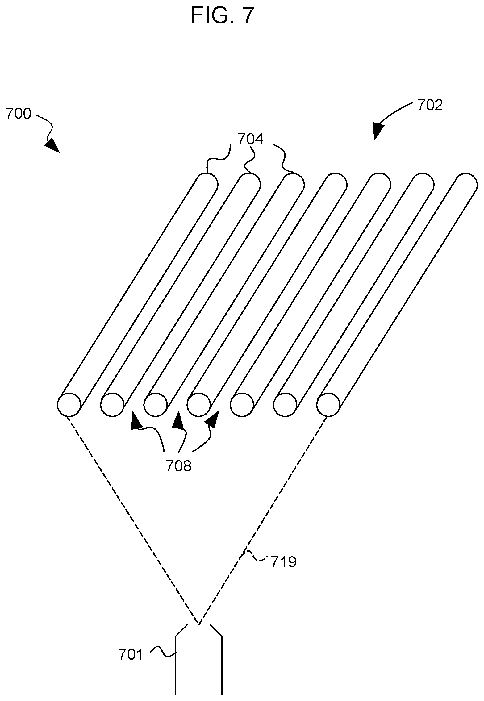 Patent US12359804 Figure 9 – Burner system with discrete transverse flame stabilizers