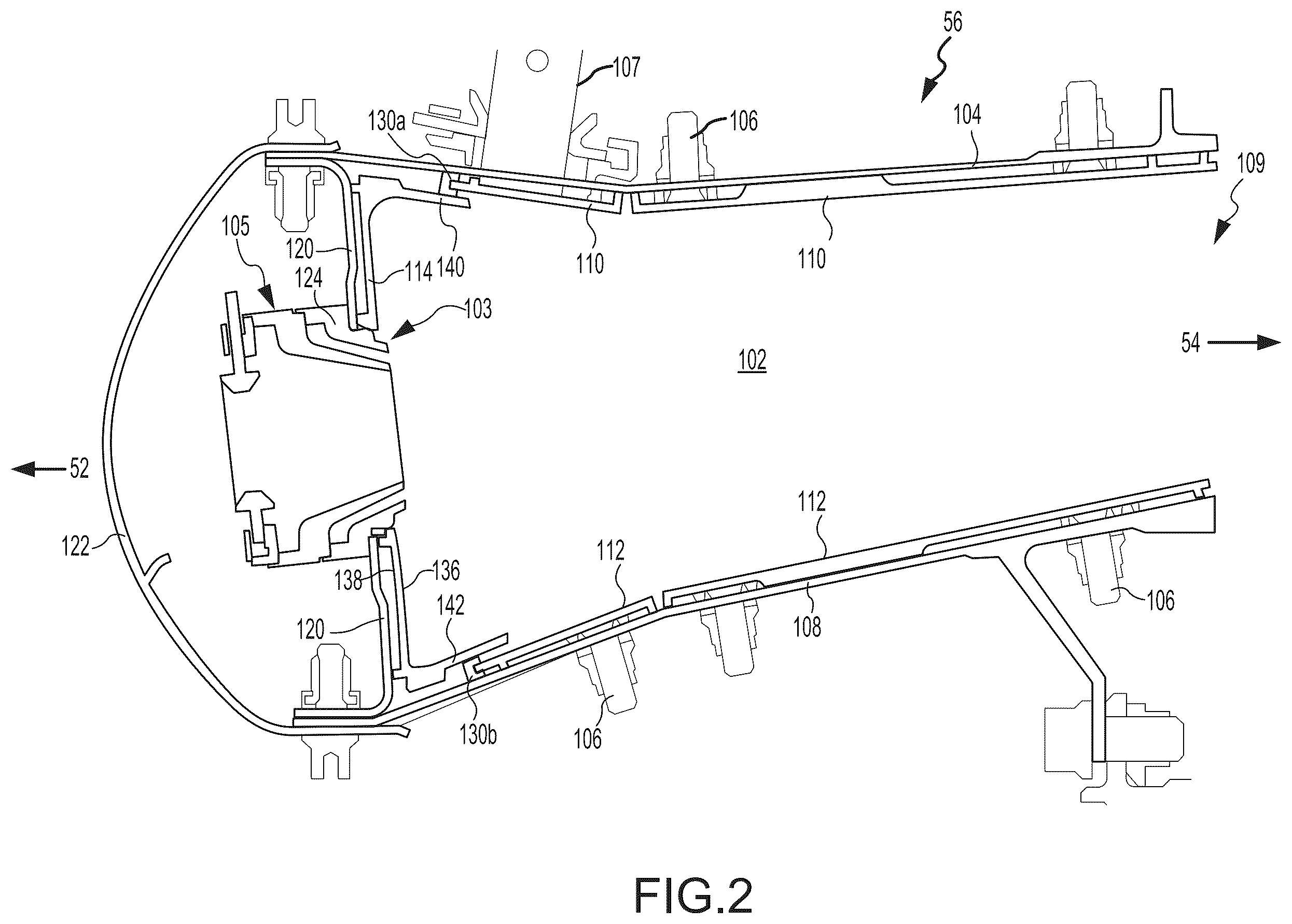 Patent US12359810 Figure 2 – Extended bulkhead panel