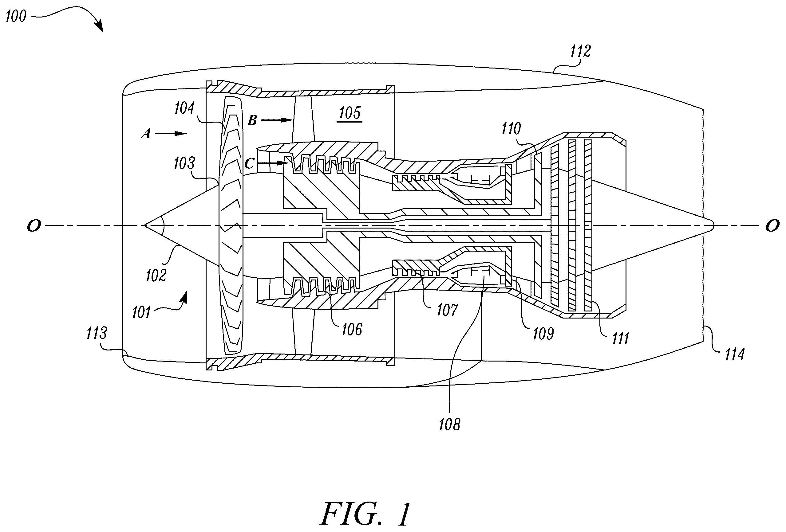 Patent US12359811 Figure 1 – Tile for a gas turbine engine combustor