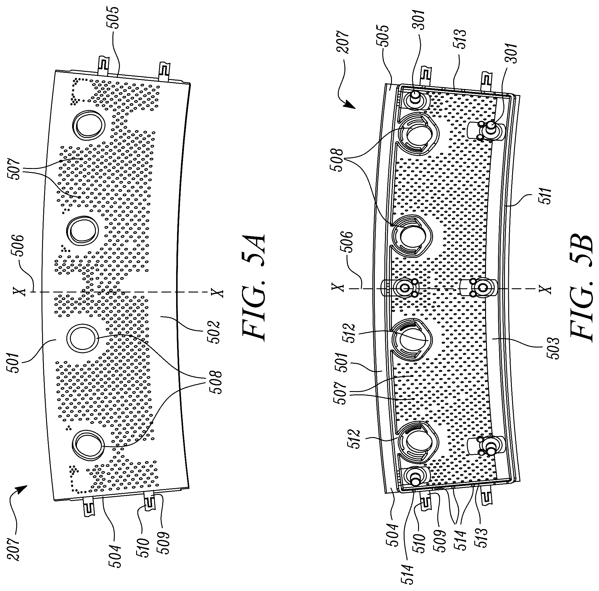 Patent US12359811 Figure 6 – Tile for a gas turbine engine combustor