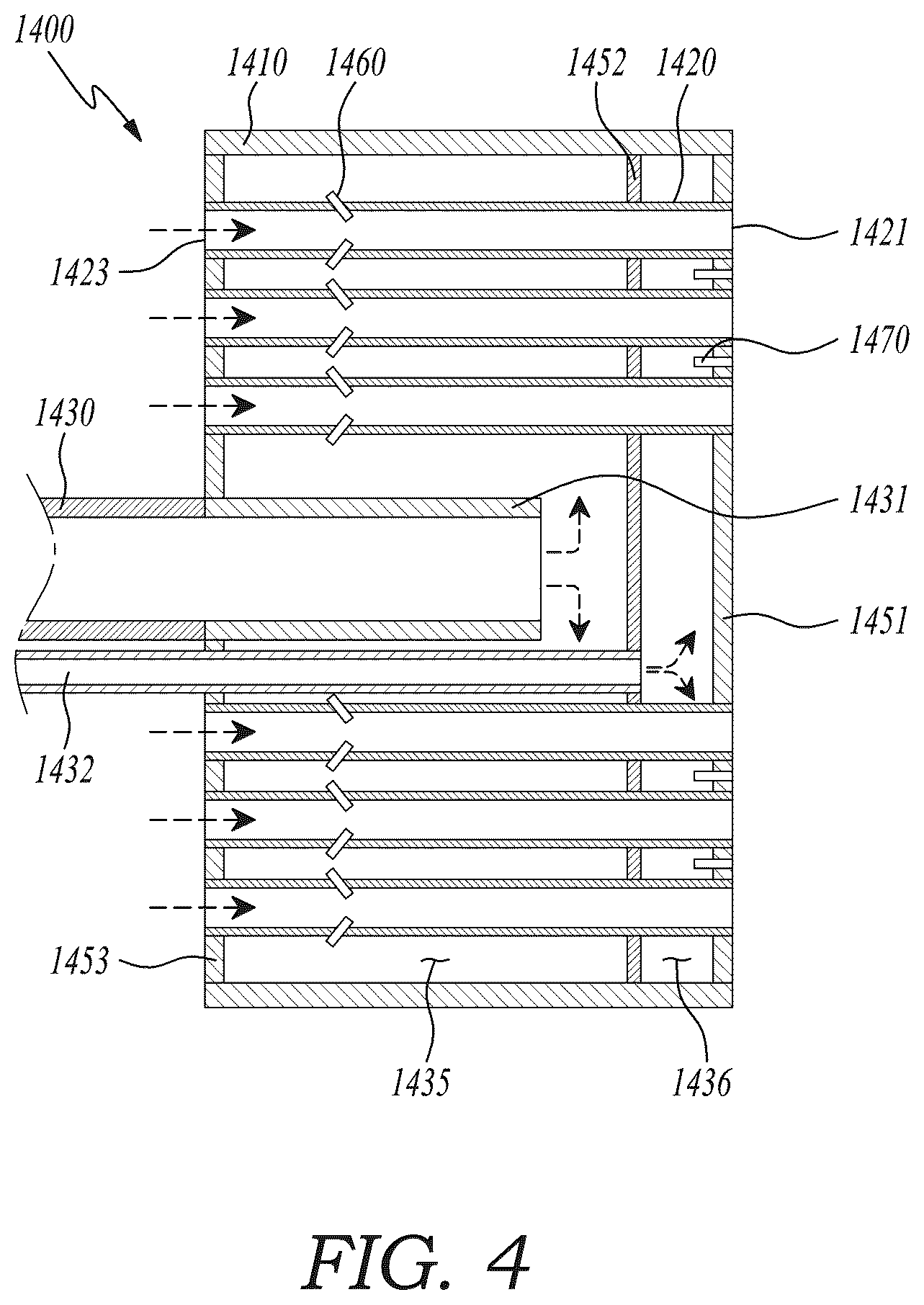 Patent US12359815 Figure 4 – Combustor nozzle, combustor, and gas turbine including same