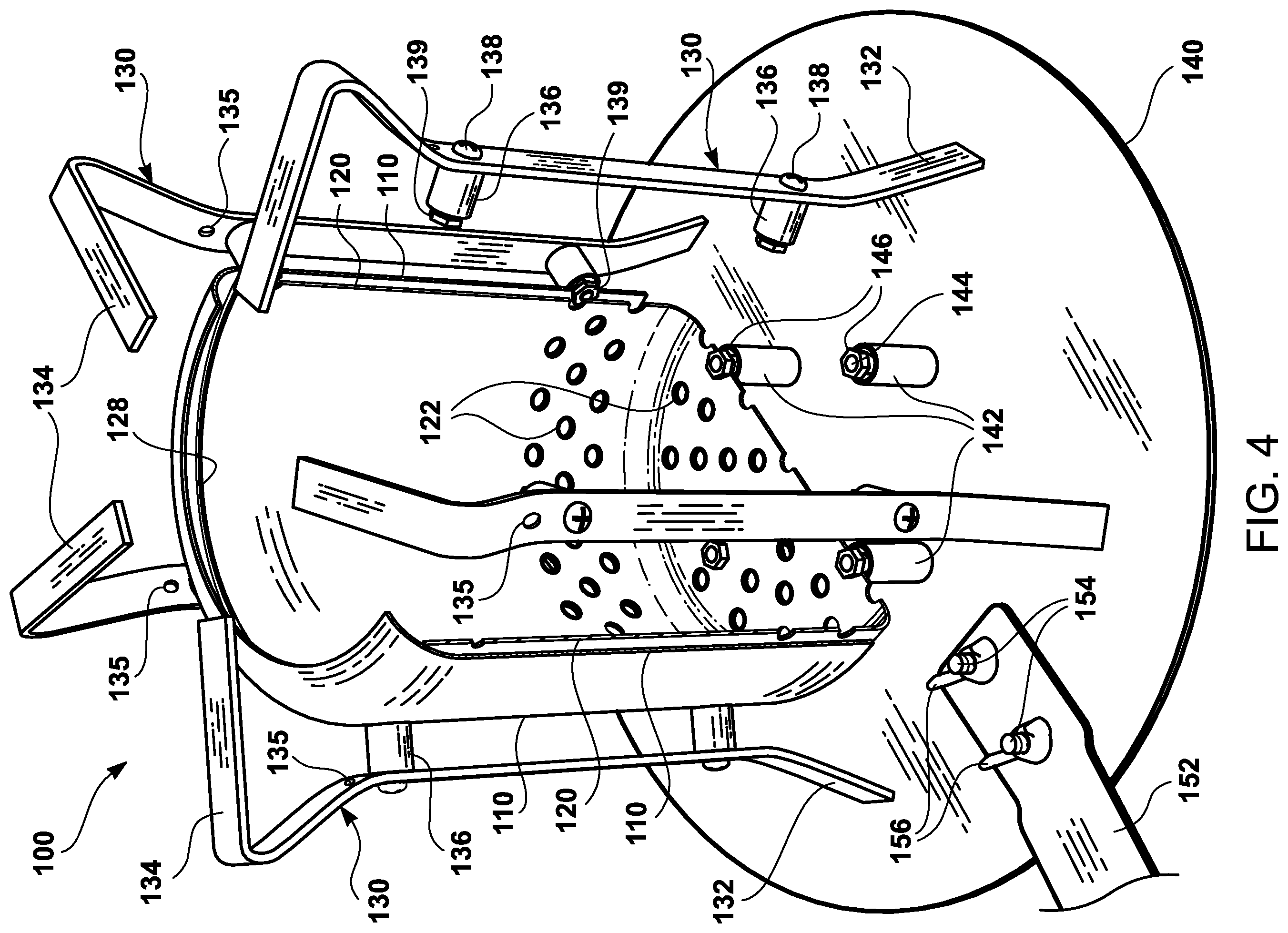 Patent US12359818 Figure 4 – Convertible biomass gasification stove