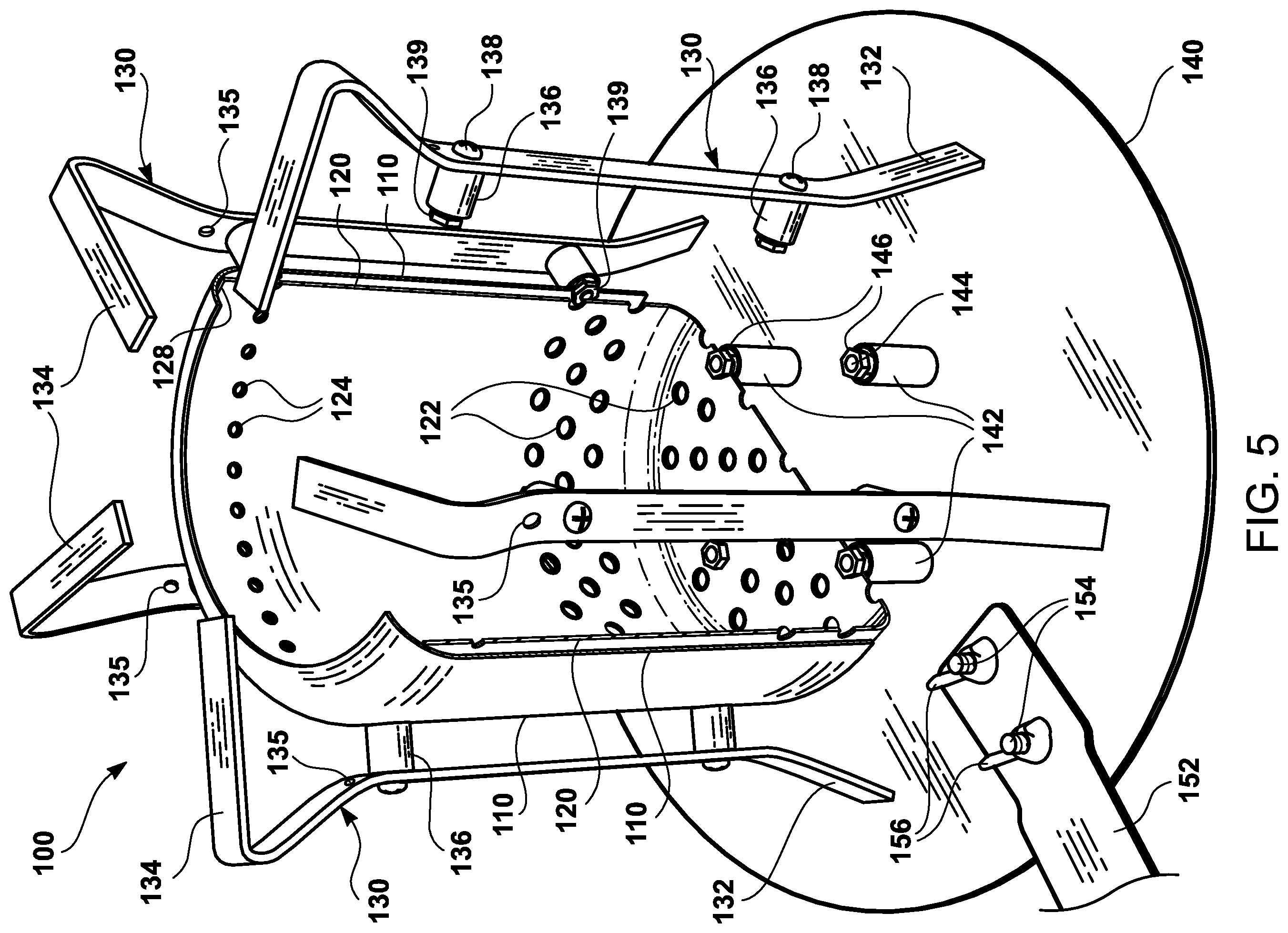 Patent US12359818 Figure 5 – Convertible biomass gasification stove