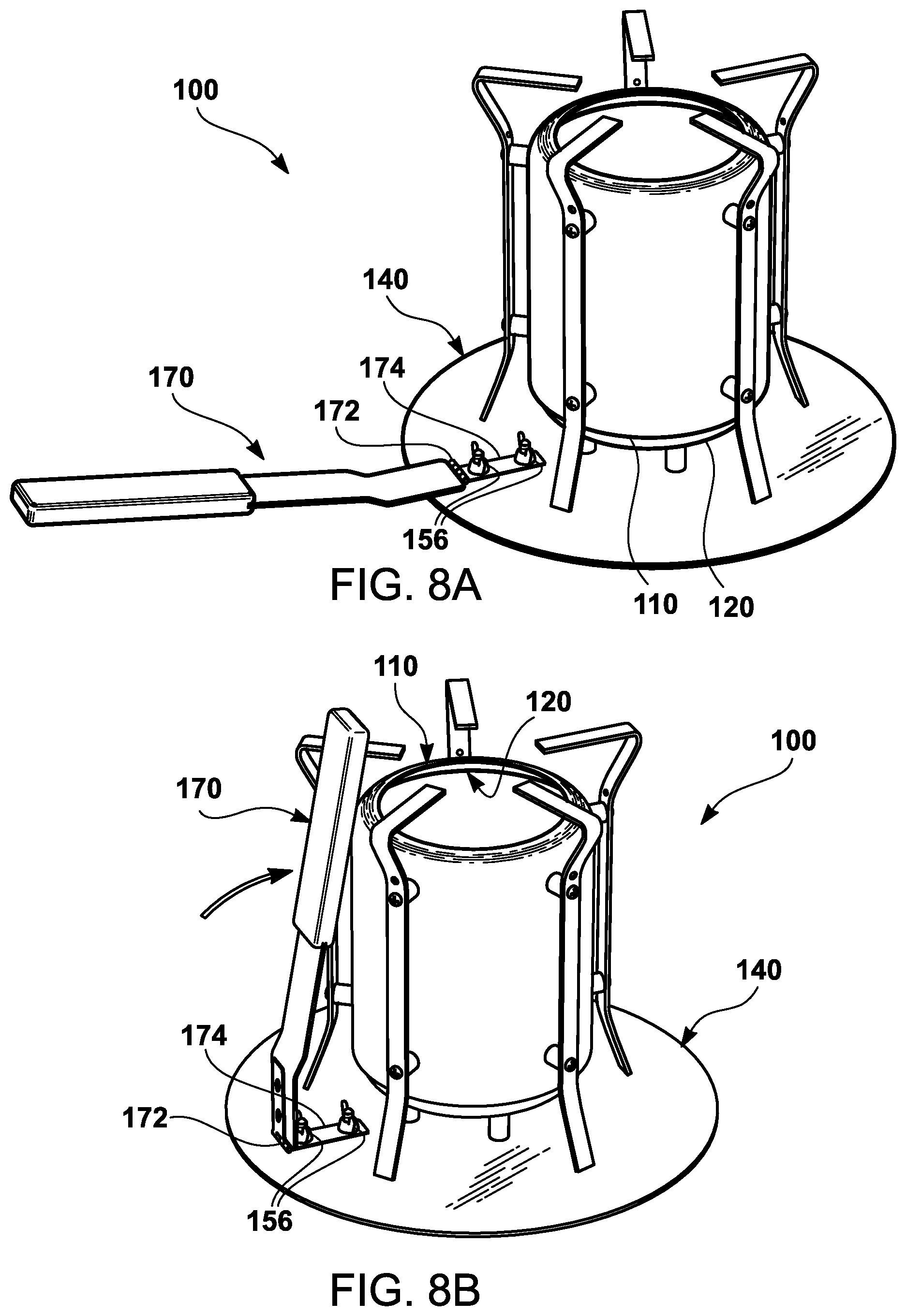 Patent US12359818 Figure 9 – Convertible biomass gasification stove