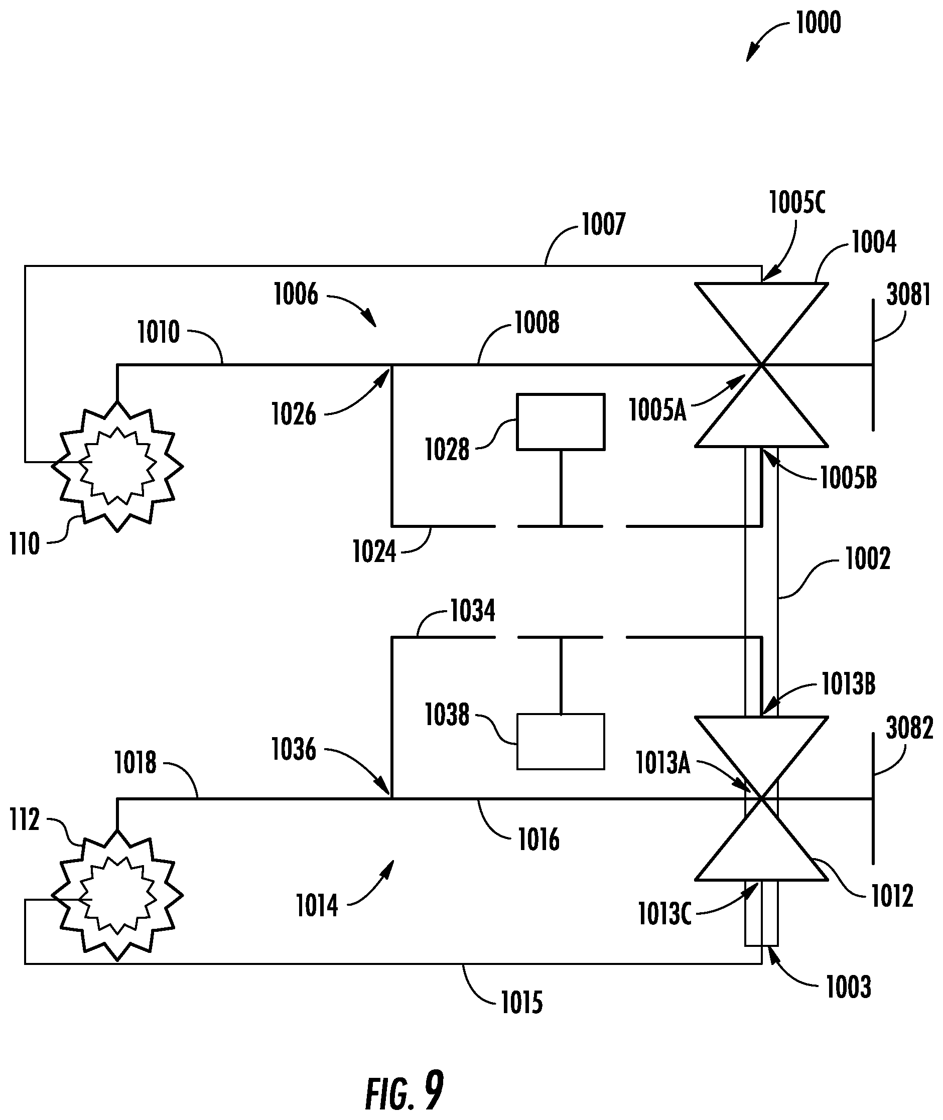 Patent US12359820 Figure 6 – Cooktop including a single input control of multiple heating elements