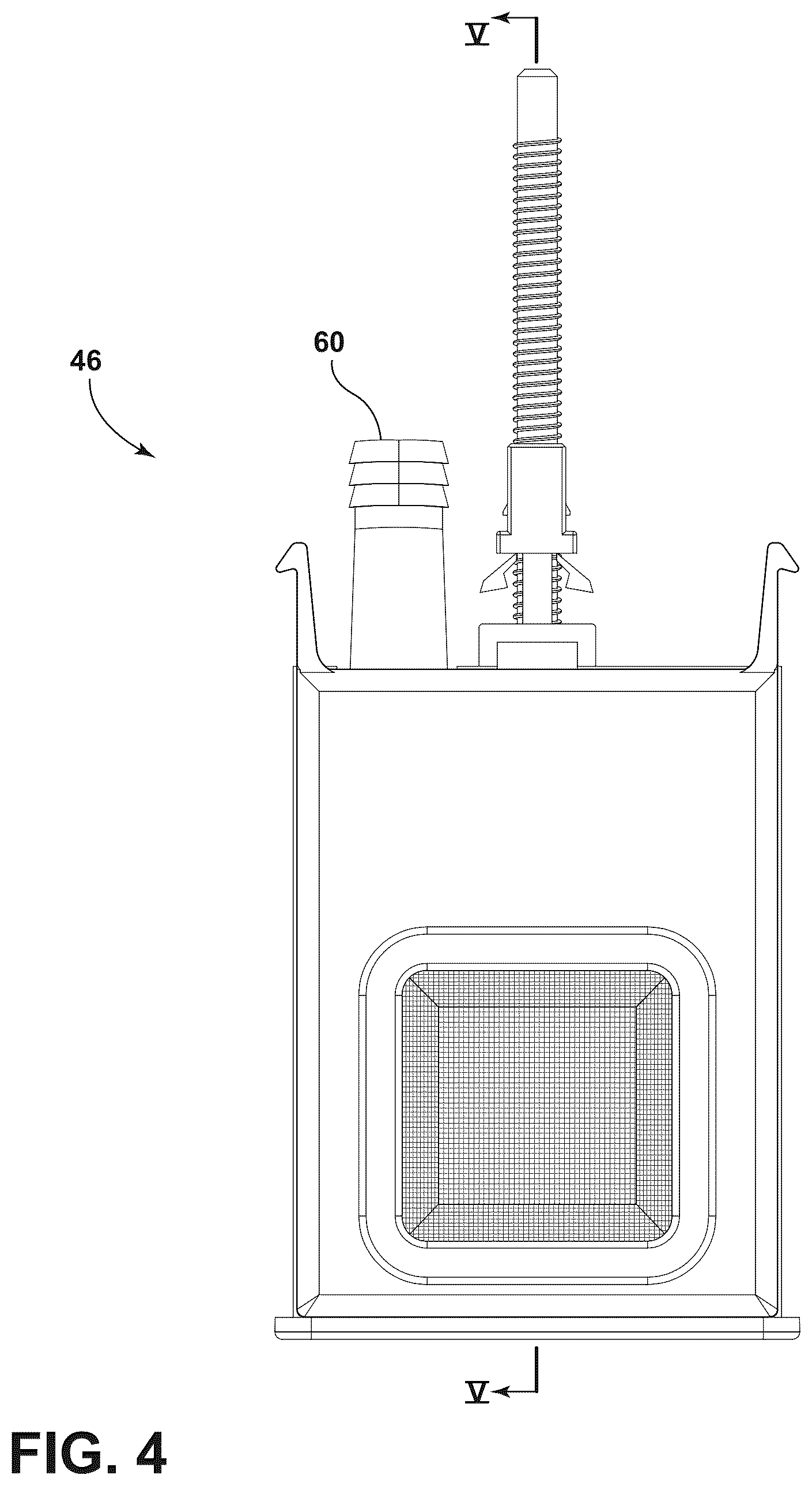 Patent US12359824 Figure 4 – Oven with steam cooking functionality and desiccant to reduce steam backflow out of the oven