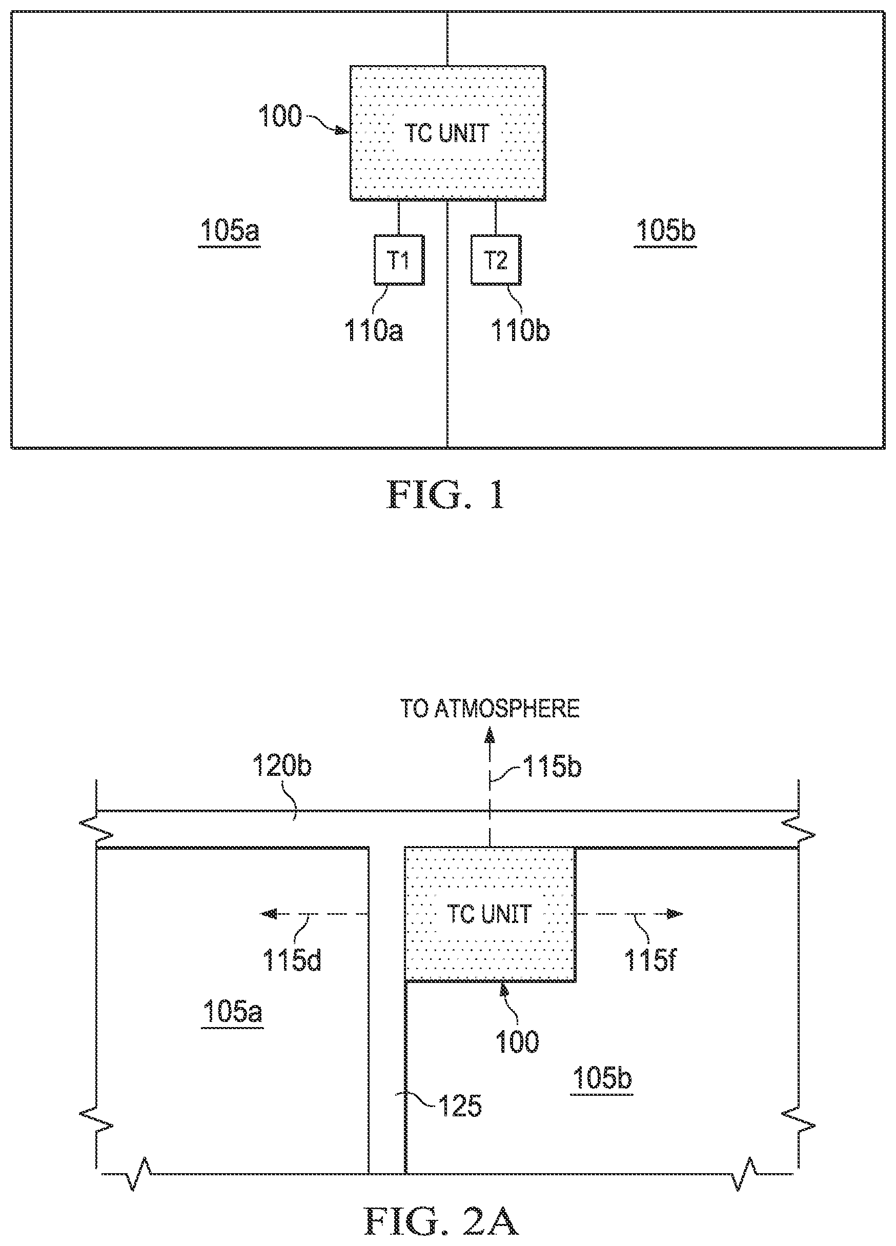 Patent US12359827 Figure 1 – Independent temperature control for rooms