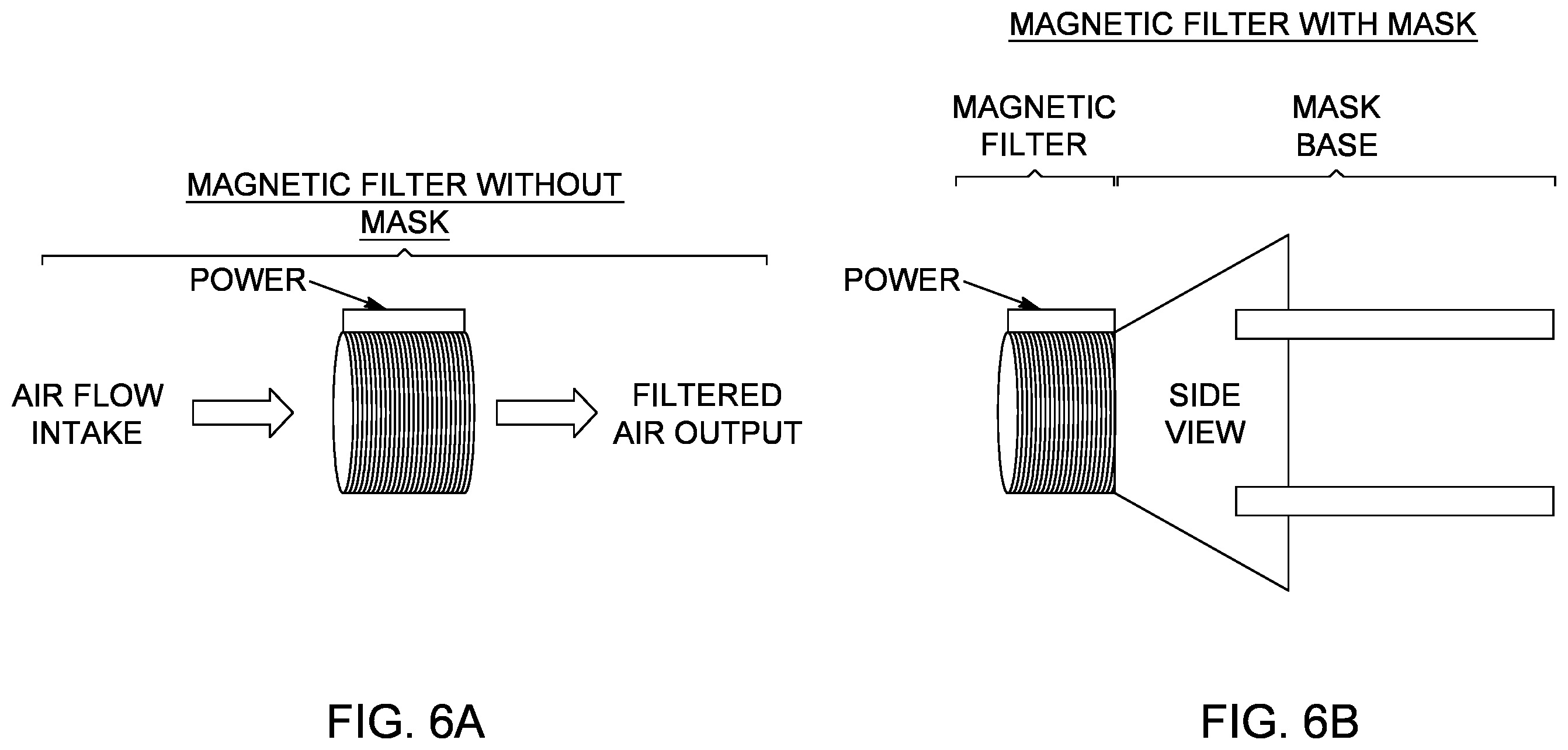 Patent US12359829 Figure 6 – Treatment of air streams with electromagnetic removal of viruses and charged pathogens