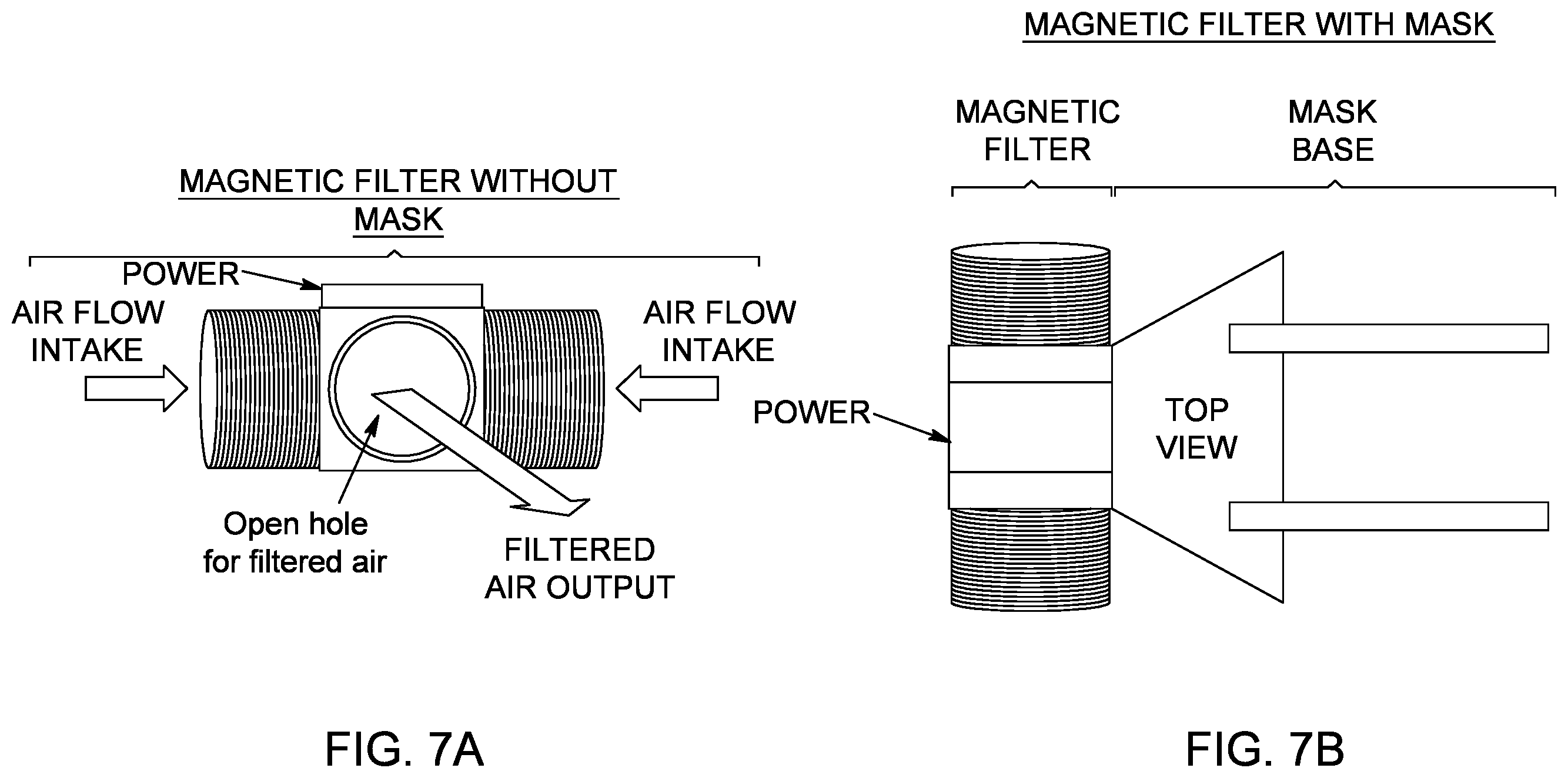 Patent US12359829 Figure 7 – Treatment of air streams with electromagnetic removal of viruses and charged pathogens