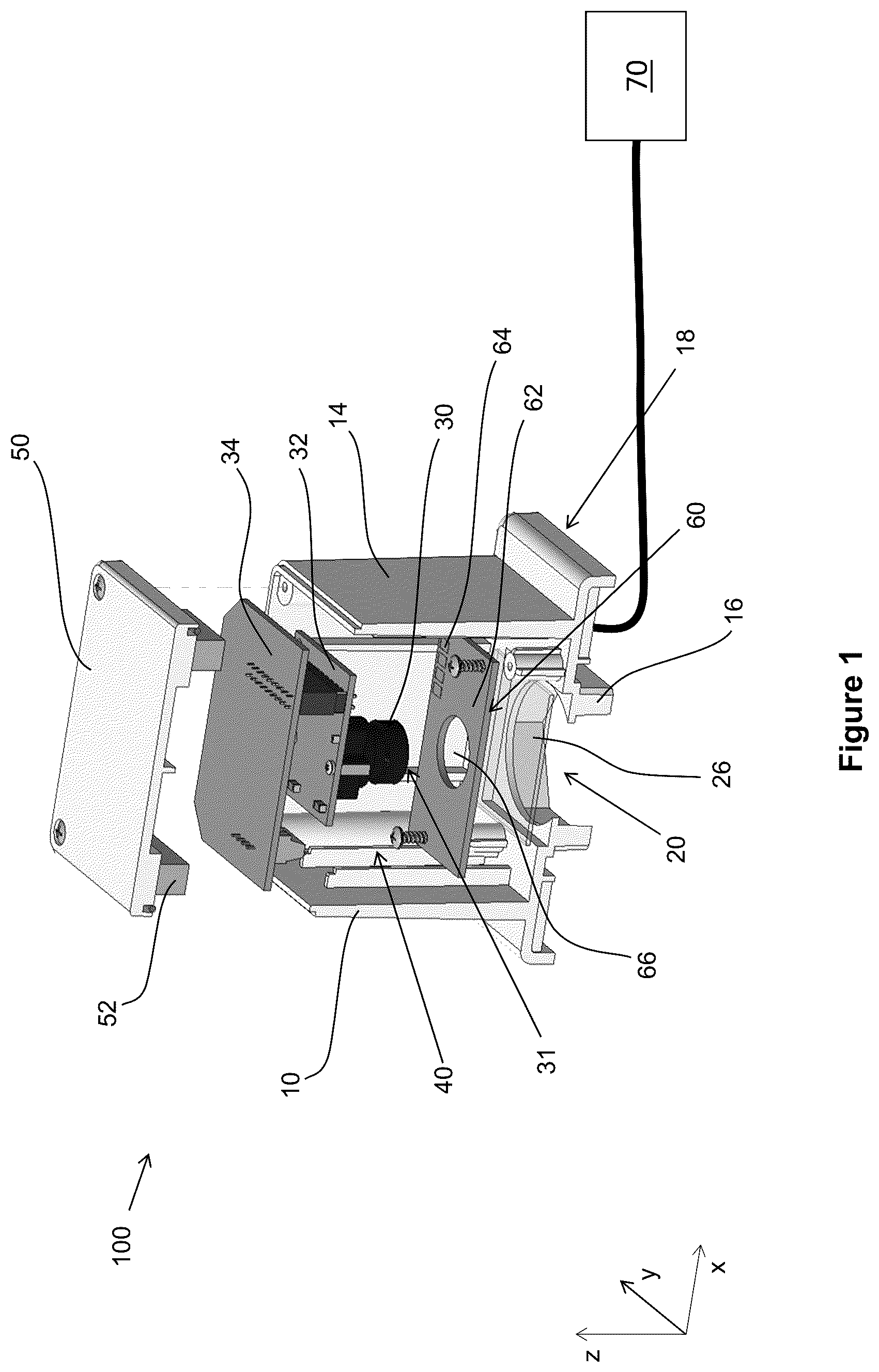 Patent US12359833 Figure 1 – Optical monitoring device for use in heating, ventilation, air conditioning and refrigeration system for moisture level