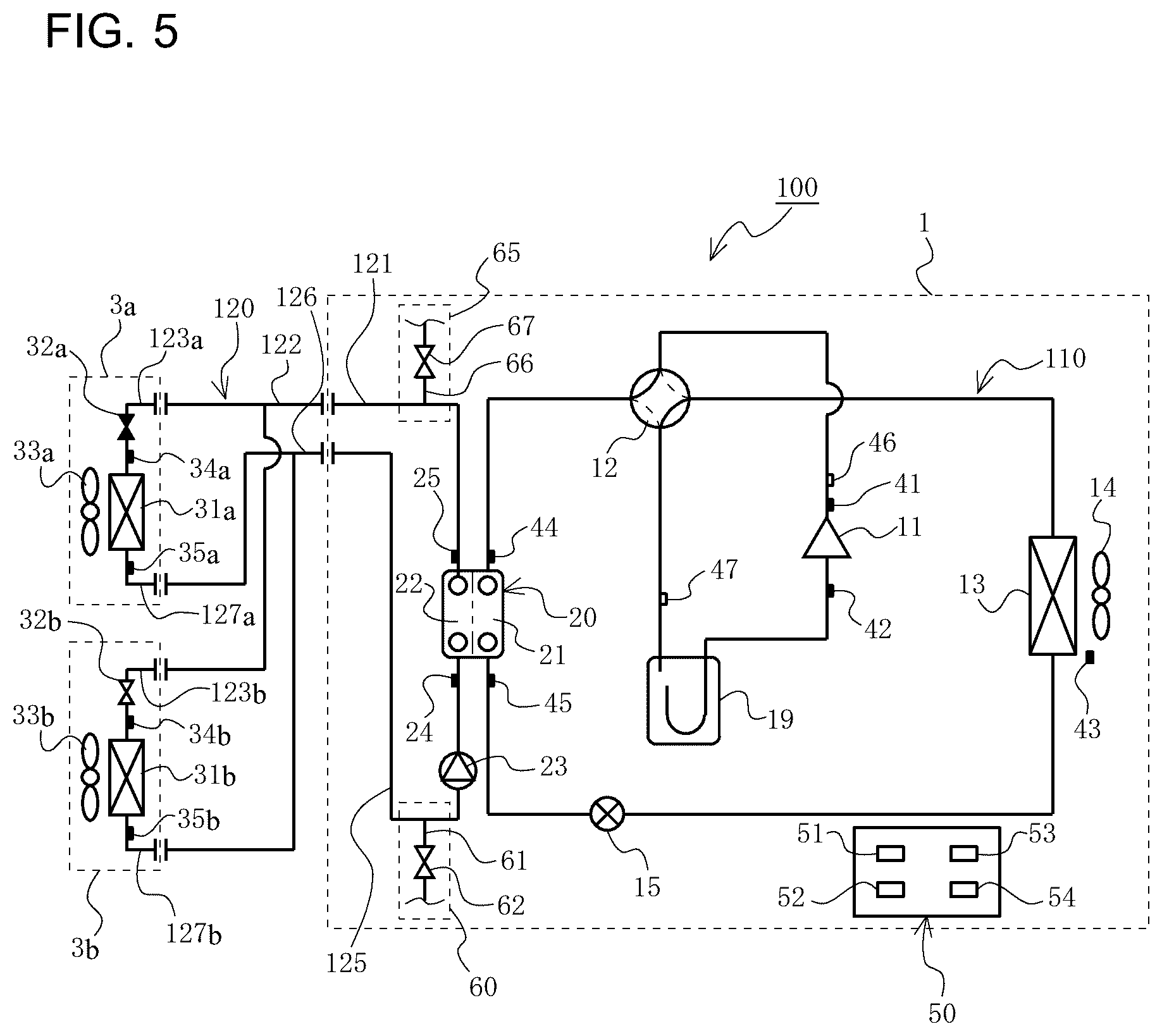 Patent US12359836 Figure 5 – Air-conditioning apparatus, and air discharge method for air-conditioning apparatus