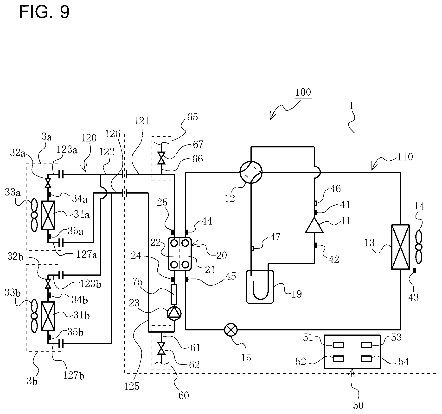 Patent US12359836 Figure 9 – Air-conditioning apparatus, and air discharge method for air-conditioning apparatus