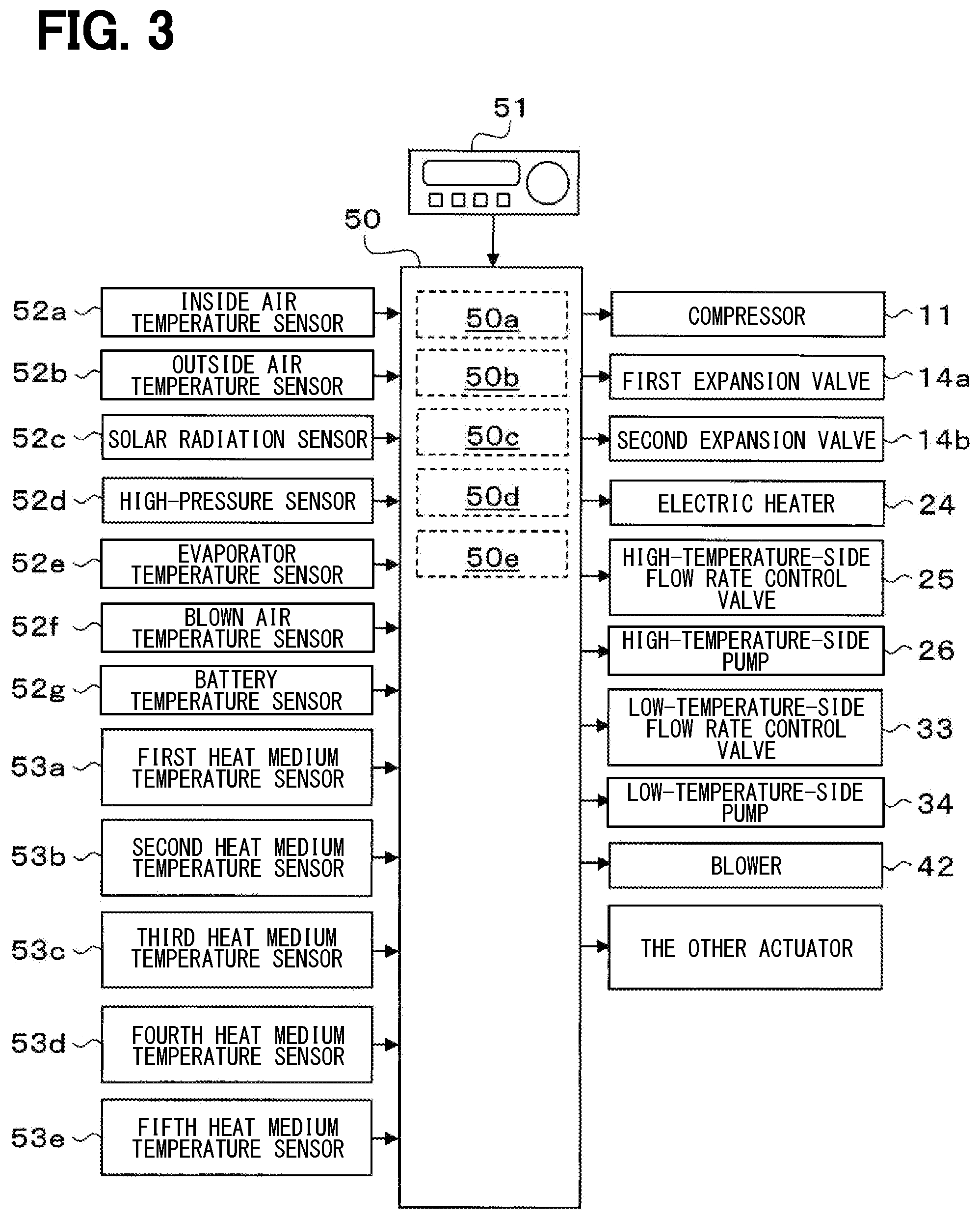 Patent US12359838 Figure 3 – Air conditioner
