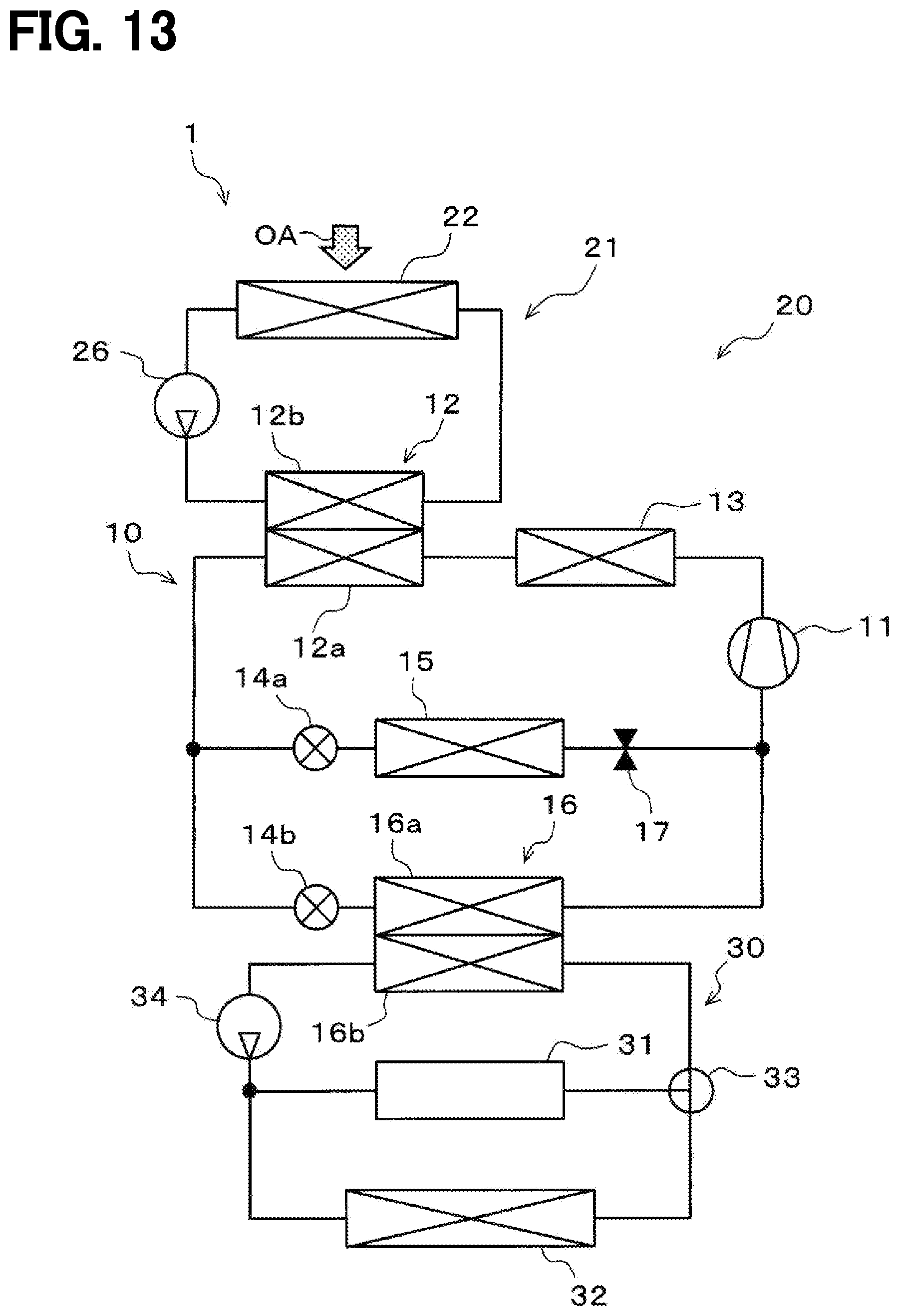 Patent US12359838 Figure 9 – Air conditioner