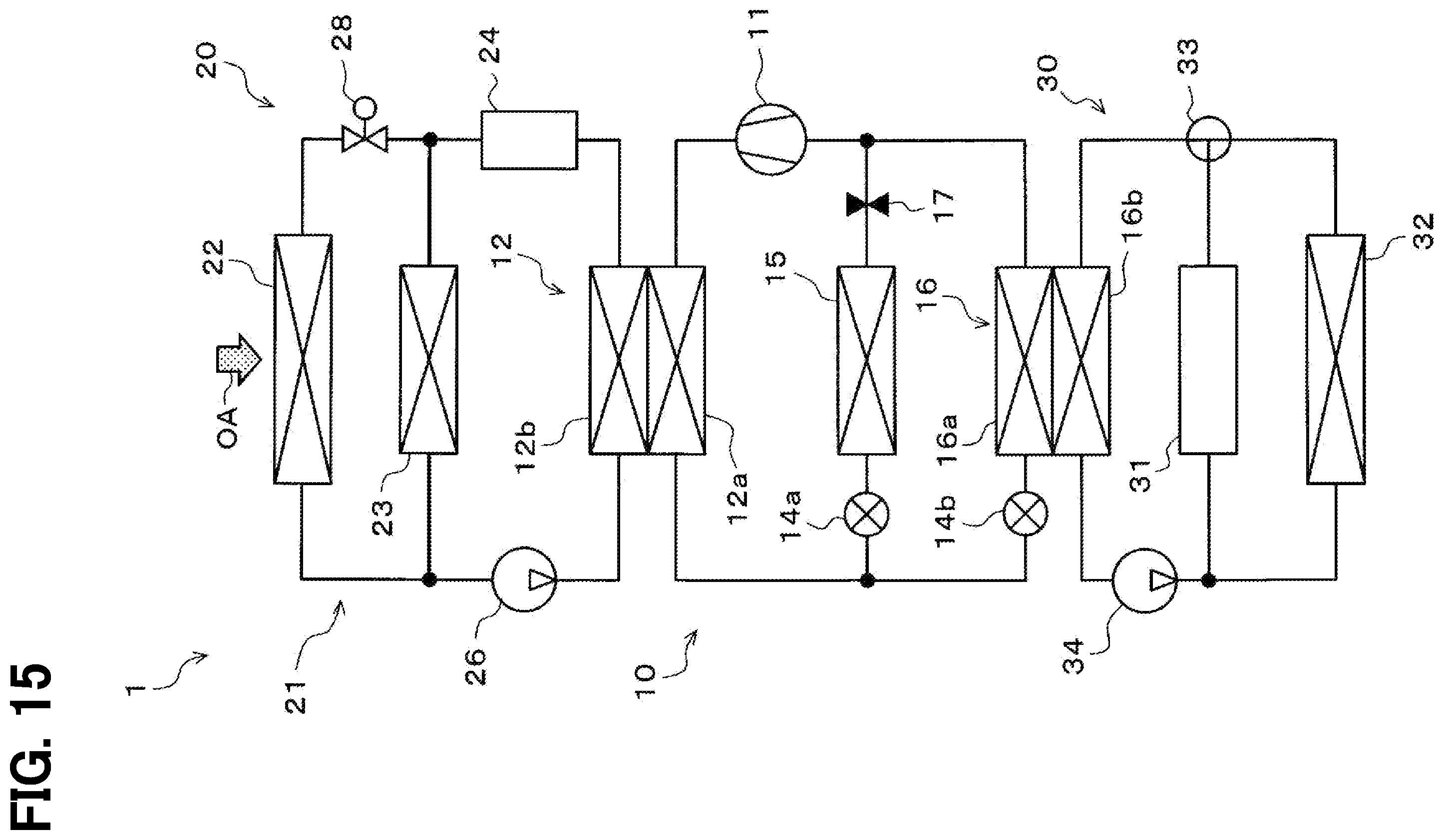 Patent US12359838 Figure 11 – Air conditioner