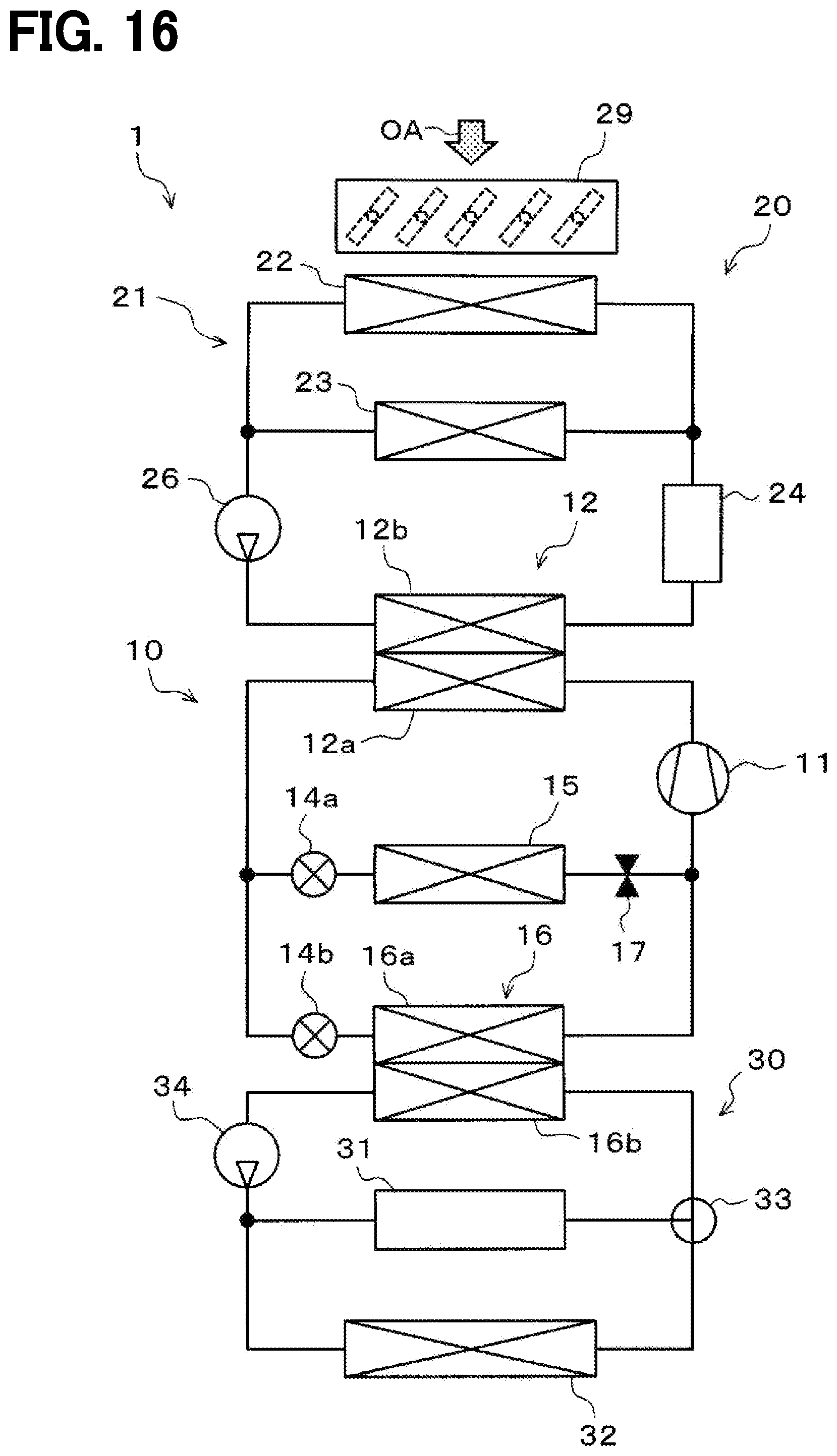 Patent US12359838 Figure 12 – Air conditioner