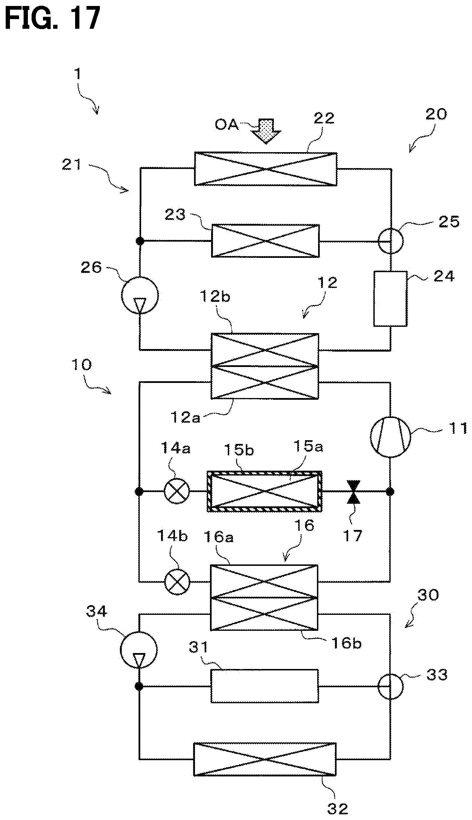 Patent US12359838 Figure 13 – Air conditioner