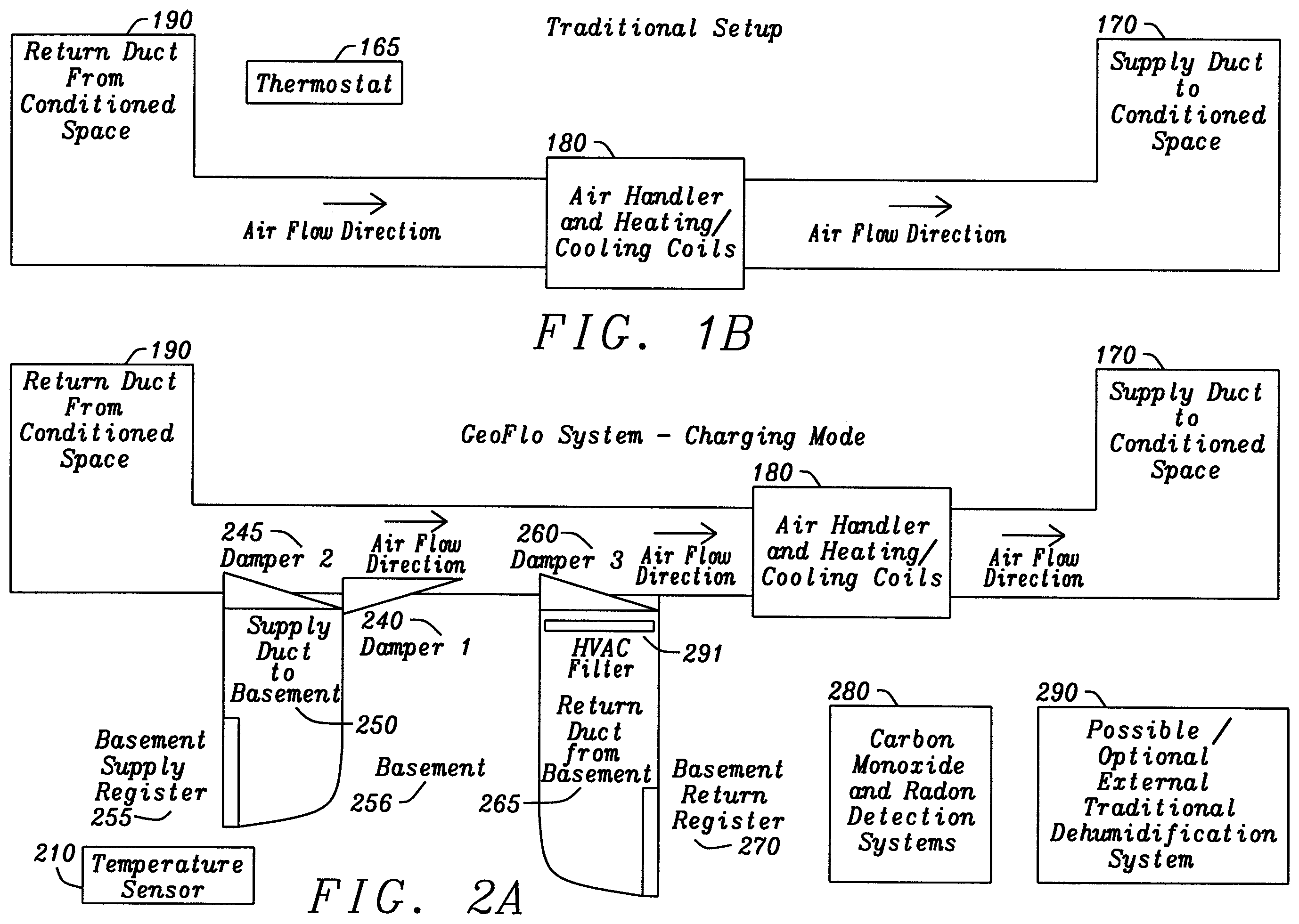 Patent US12359841 Figure 2 – Heating, ventilation, and air conditioning system and method