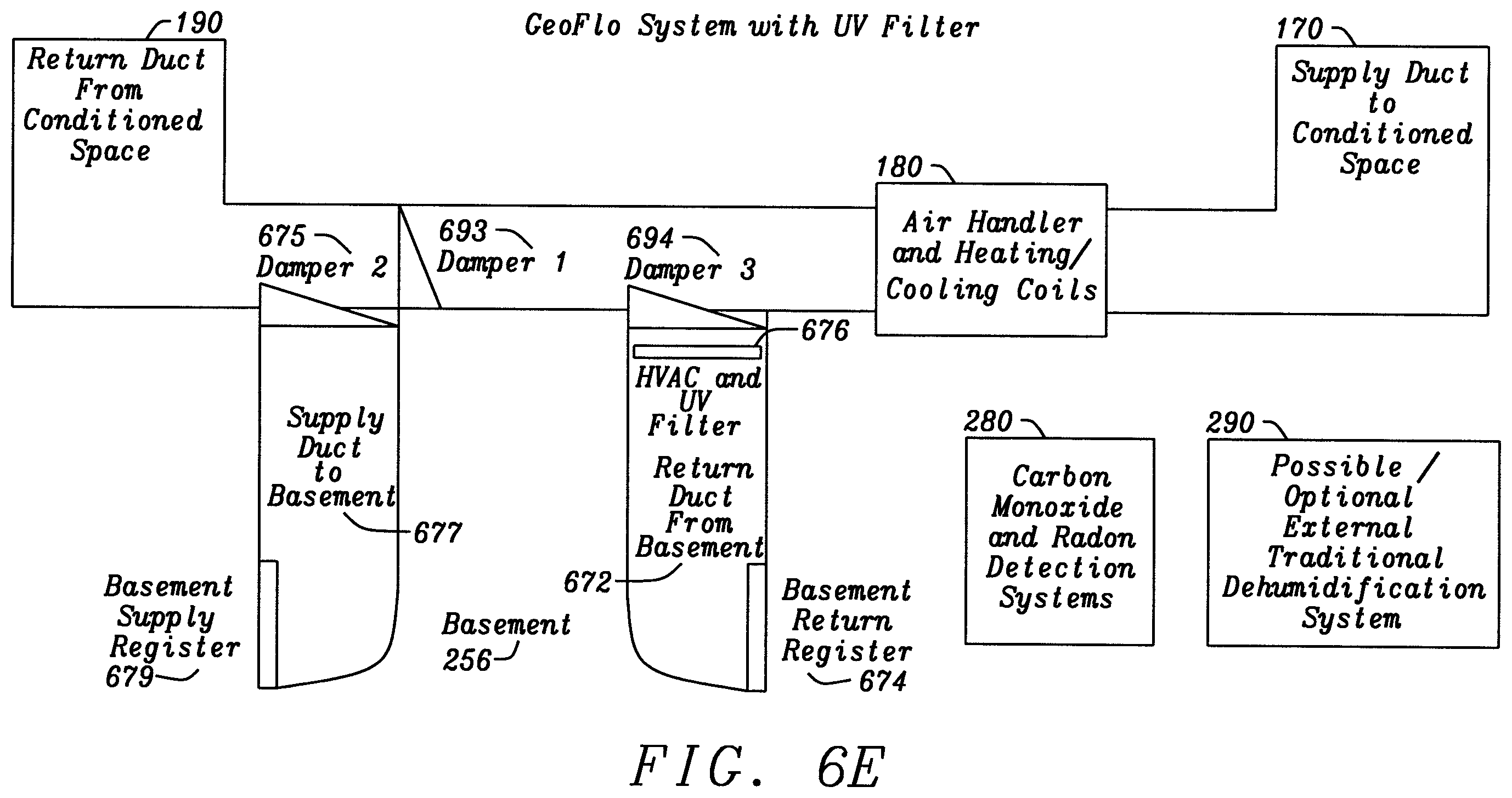 Patent US12359841 Figure 14 – Heating, ventilation, and air conditioning system and method