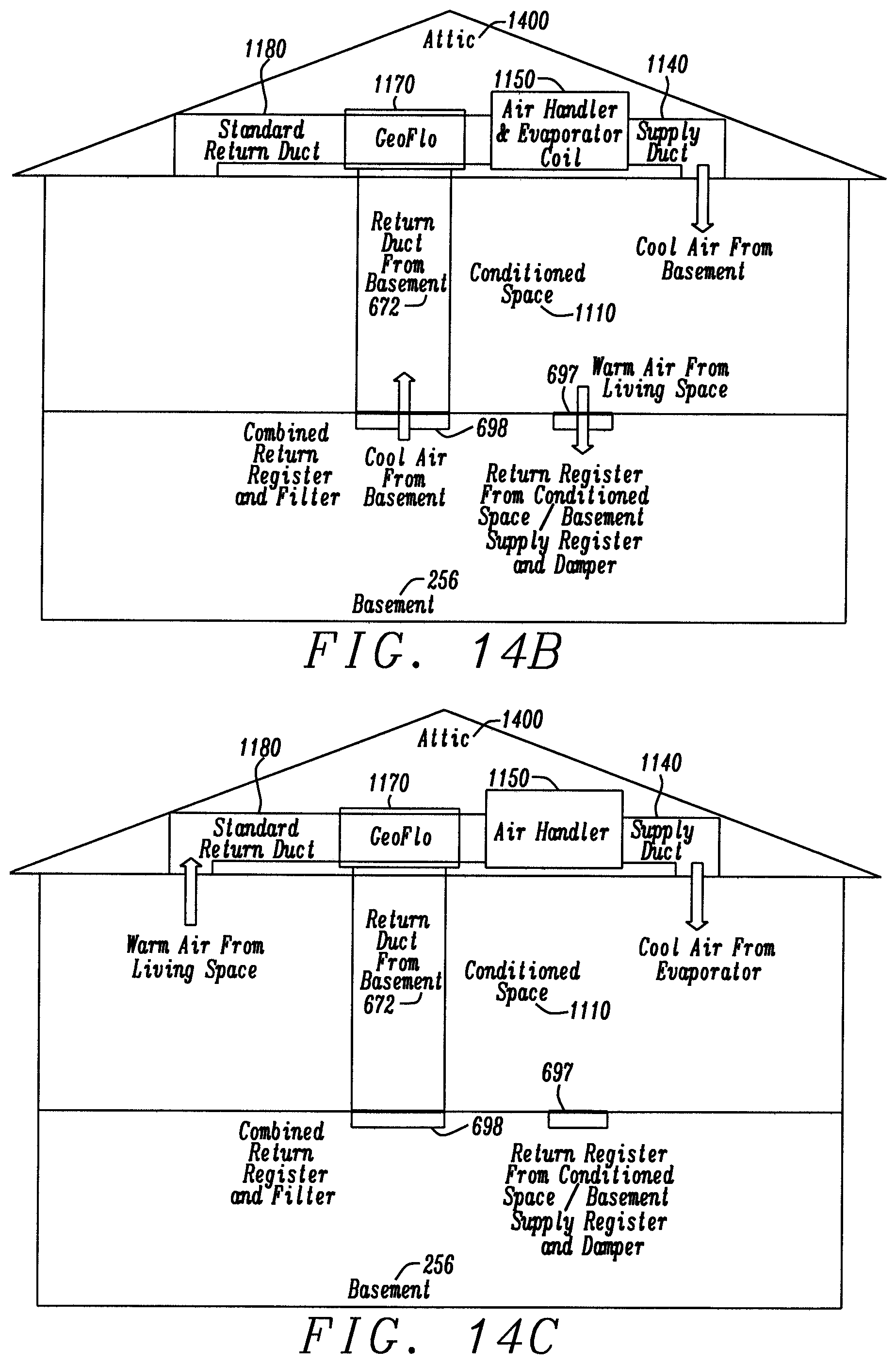 Patent US12359841 Figure 20 – Heating, ventilation, and air conditioning system and method