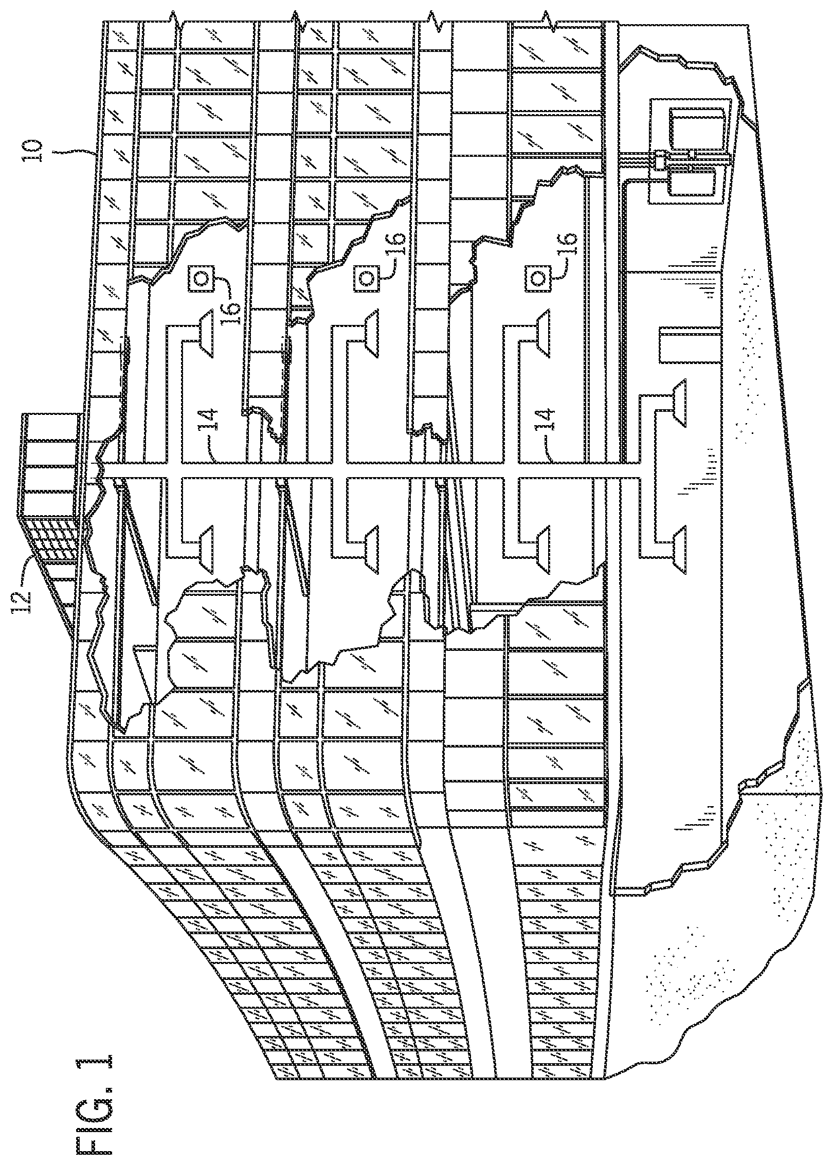 Patent US12359842 Figure 1 – Condenser fan rotation restriction system