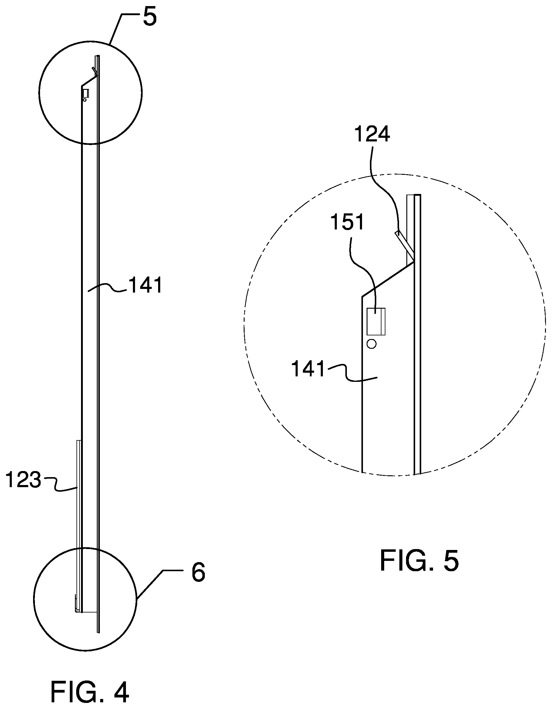 Patent US12359843 Figure 4 – Removable access panel for HVAC closet
