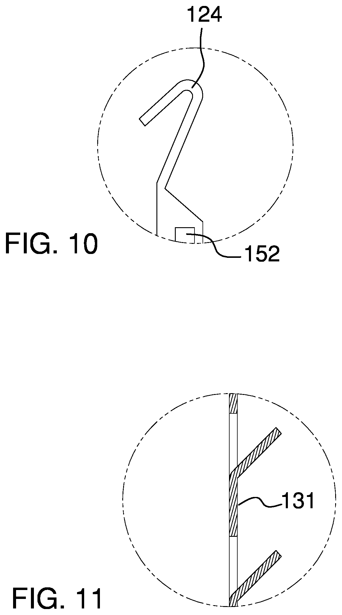 Patent US12359843 Figure 8 – Removable access panel for HVAC closet