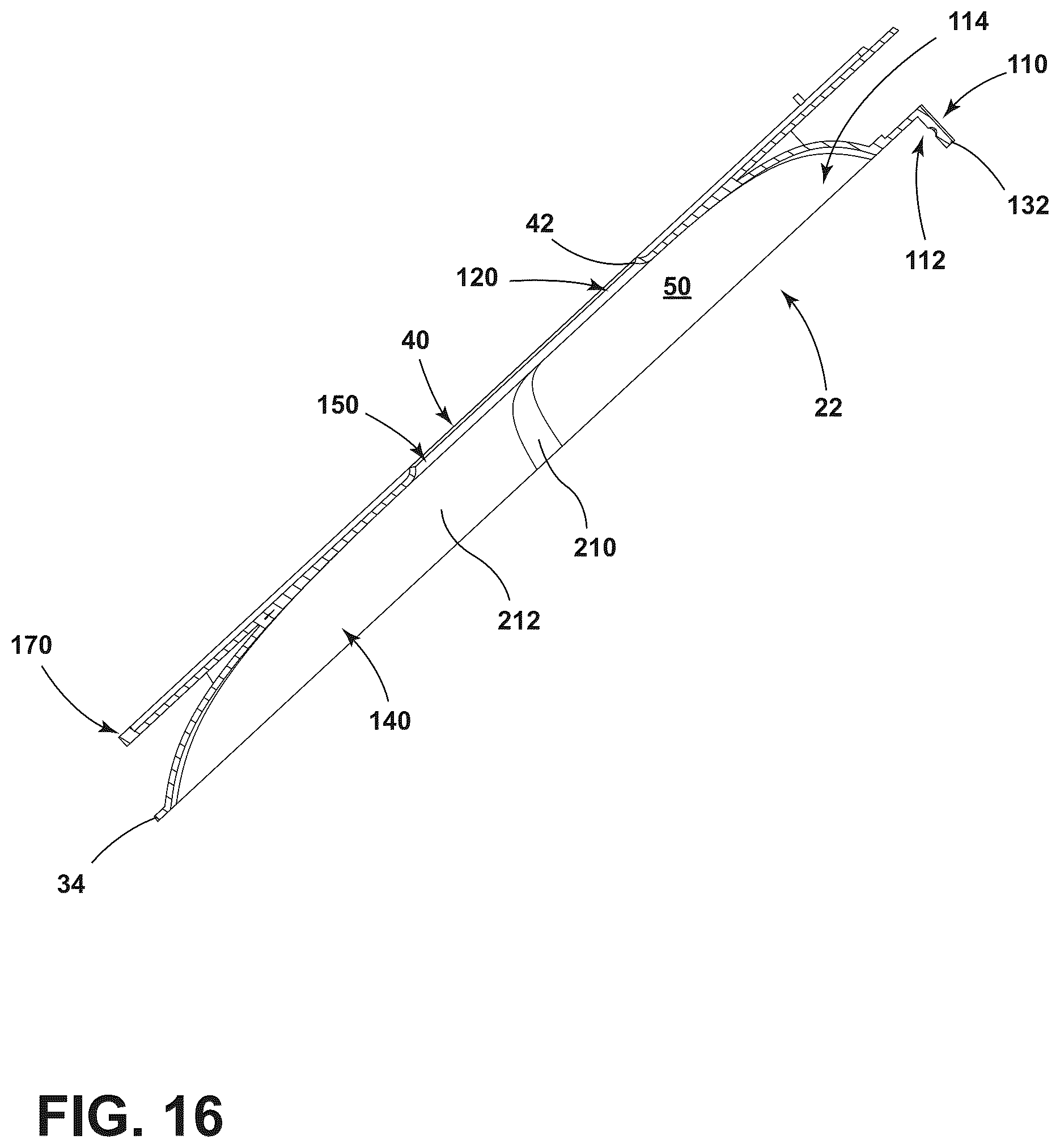 Patent US12359845 Figure 16 – Air funnel for a heat pump system of a water heater