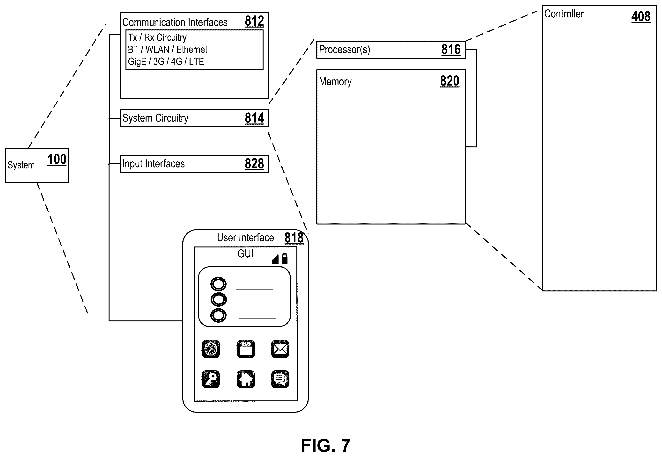 Patent US12359849 Figure 6 – Energy efficient and adaptive space cooling and heating system