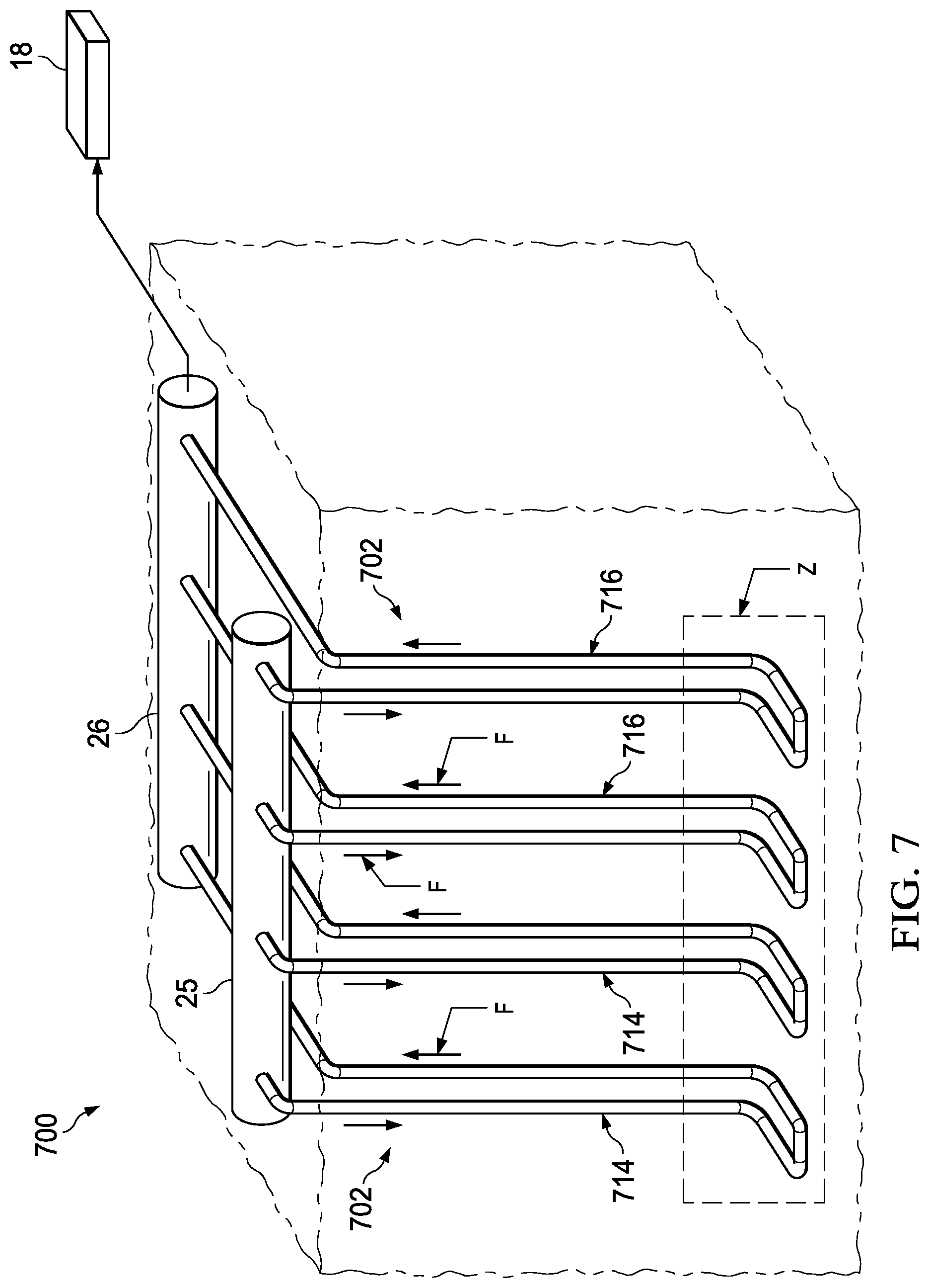 Patent US12359850 Figure 9 – Construction and operation of geothermal wells