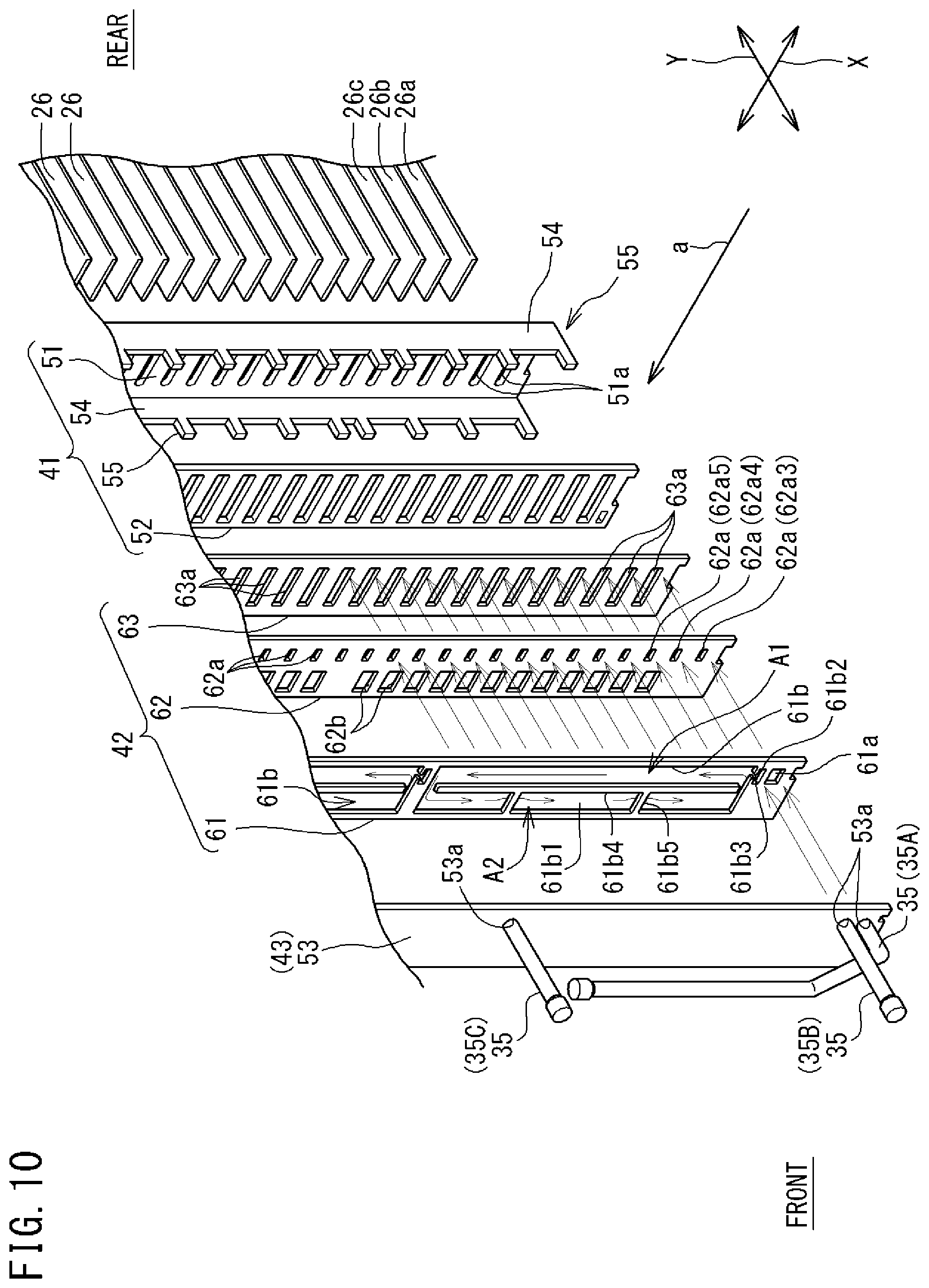 Patent US12359853 Figure 10 – Heat exchanger