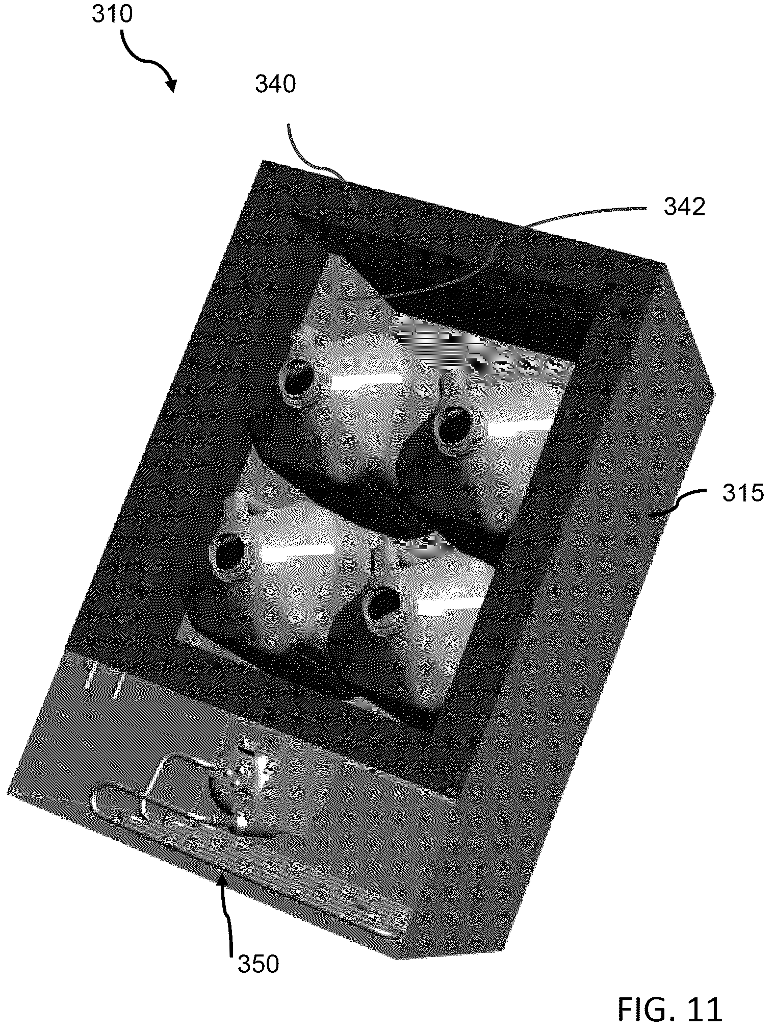 Patent US12359857 Figure 8 – Temperature-controlled container
