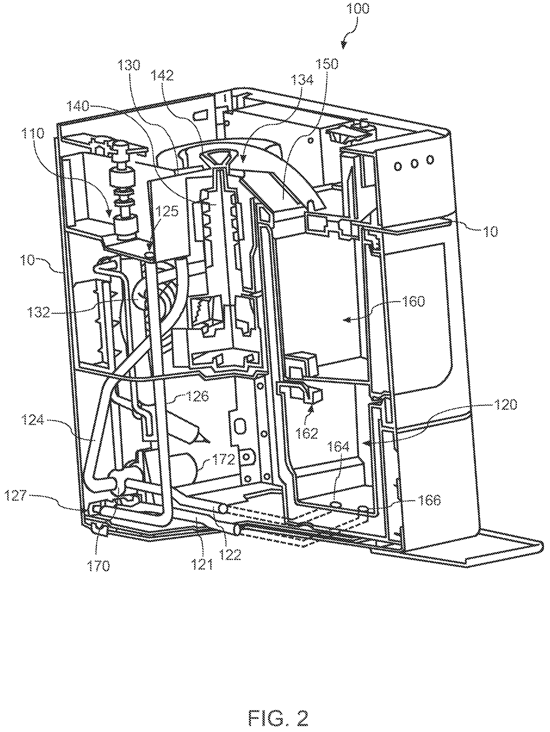 Patent US12359858 Figure 2 – Icemaker appliance and method for reducing total dissolved solids